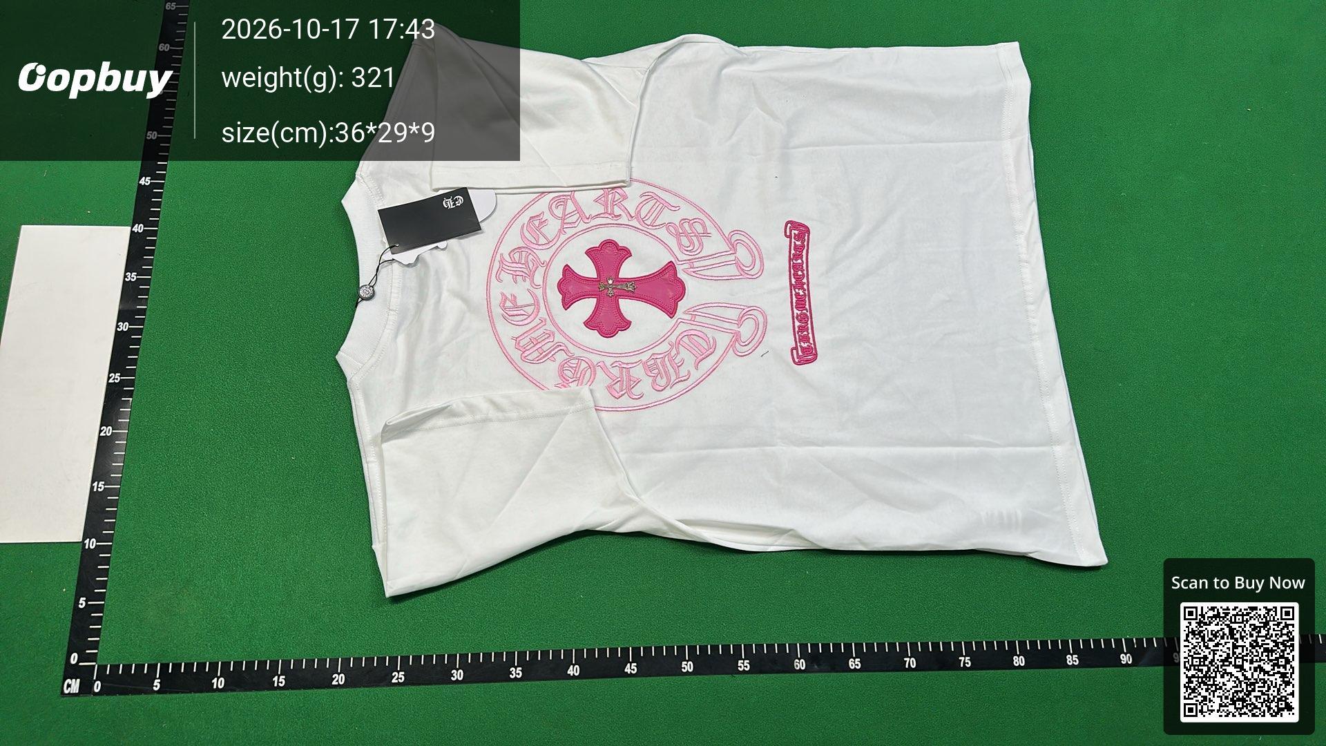 Foto QC 3 de Chrome Hearts Matty Boy T-shirt Sick Heart On Fire Red