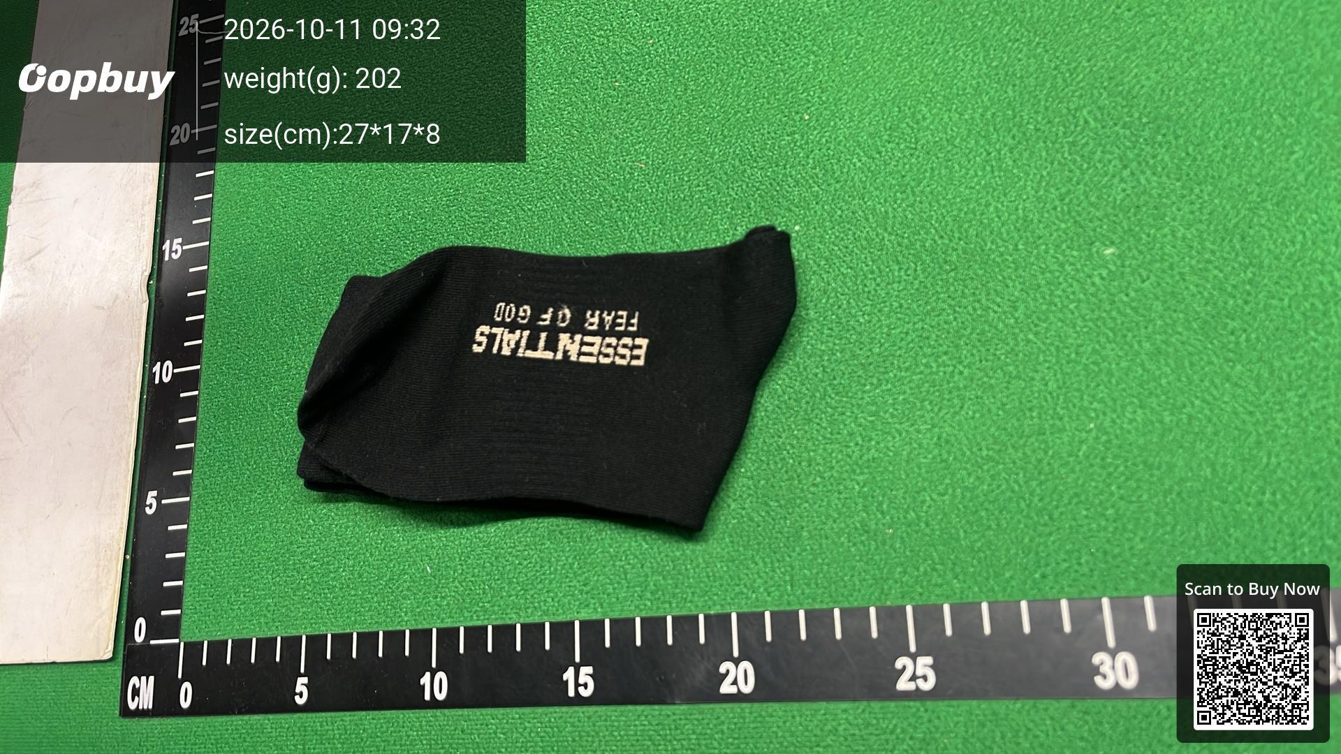 Foto QC 5 de Fear of God Essentials 1977 Crew Socks Brown