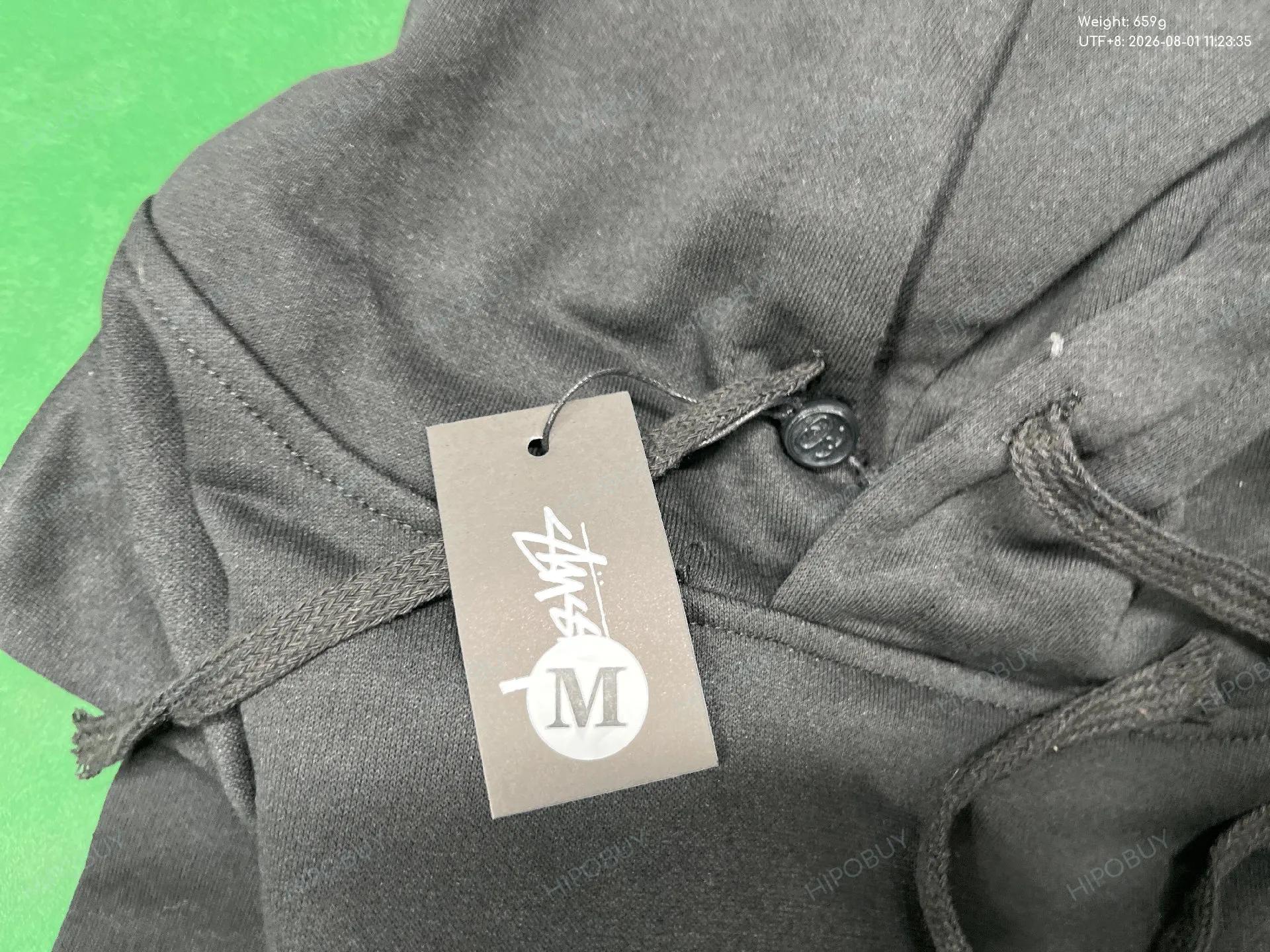 Foto QC 1 de Stussy Dover Street Market London Hooded Sweater Navy