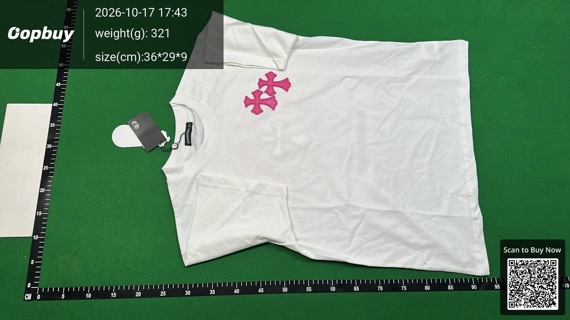Foto QC 2 de Chrome Hearts Matty Boy T-shirt Sick Heart On Fire Red