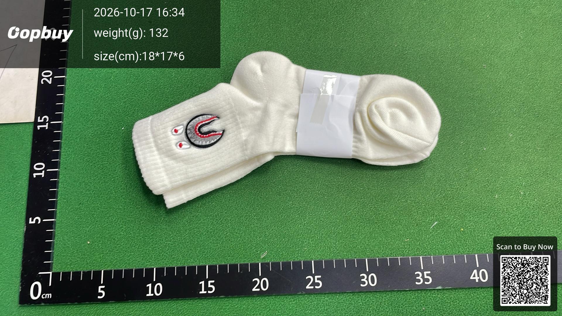 Foto QC 4 de A Bathing Ape Ape Head Ankle Socks White