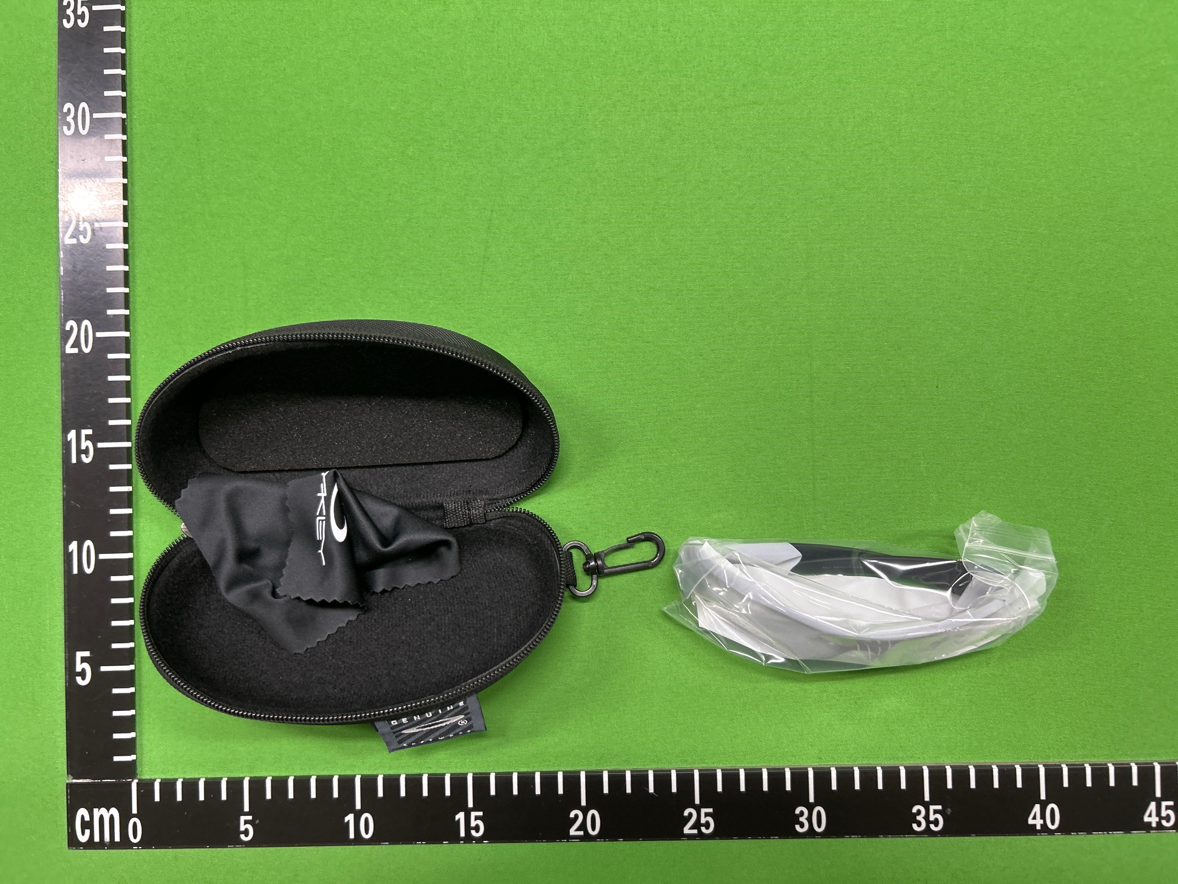 Foto QC 1 de Oakley Split Jacket Plastic Sunglasses Gray Blue