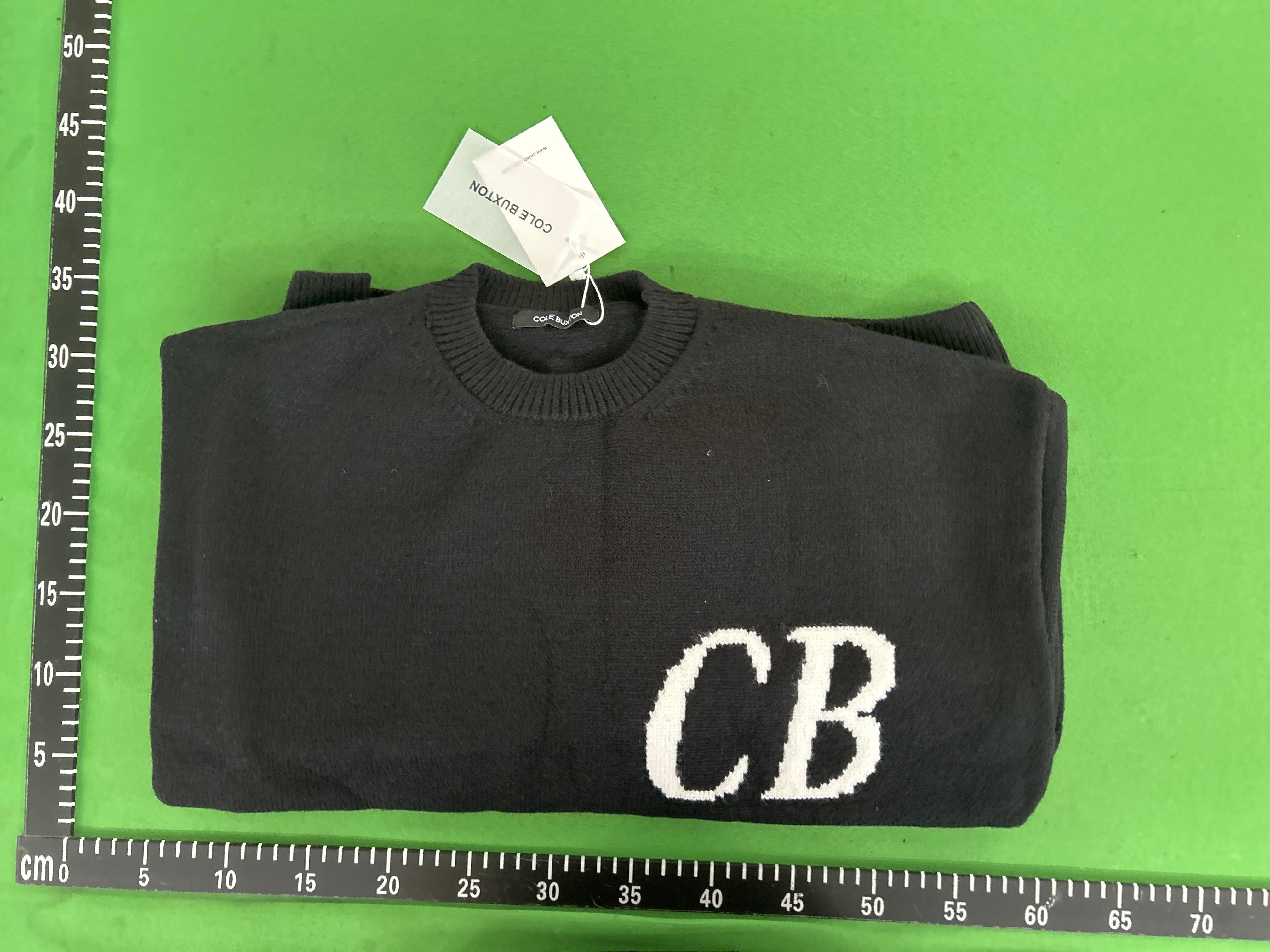 Foto QC 6 de Cole Buxton Shorts Intarsia Knit Grey Marl
