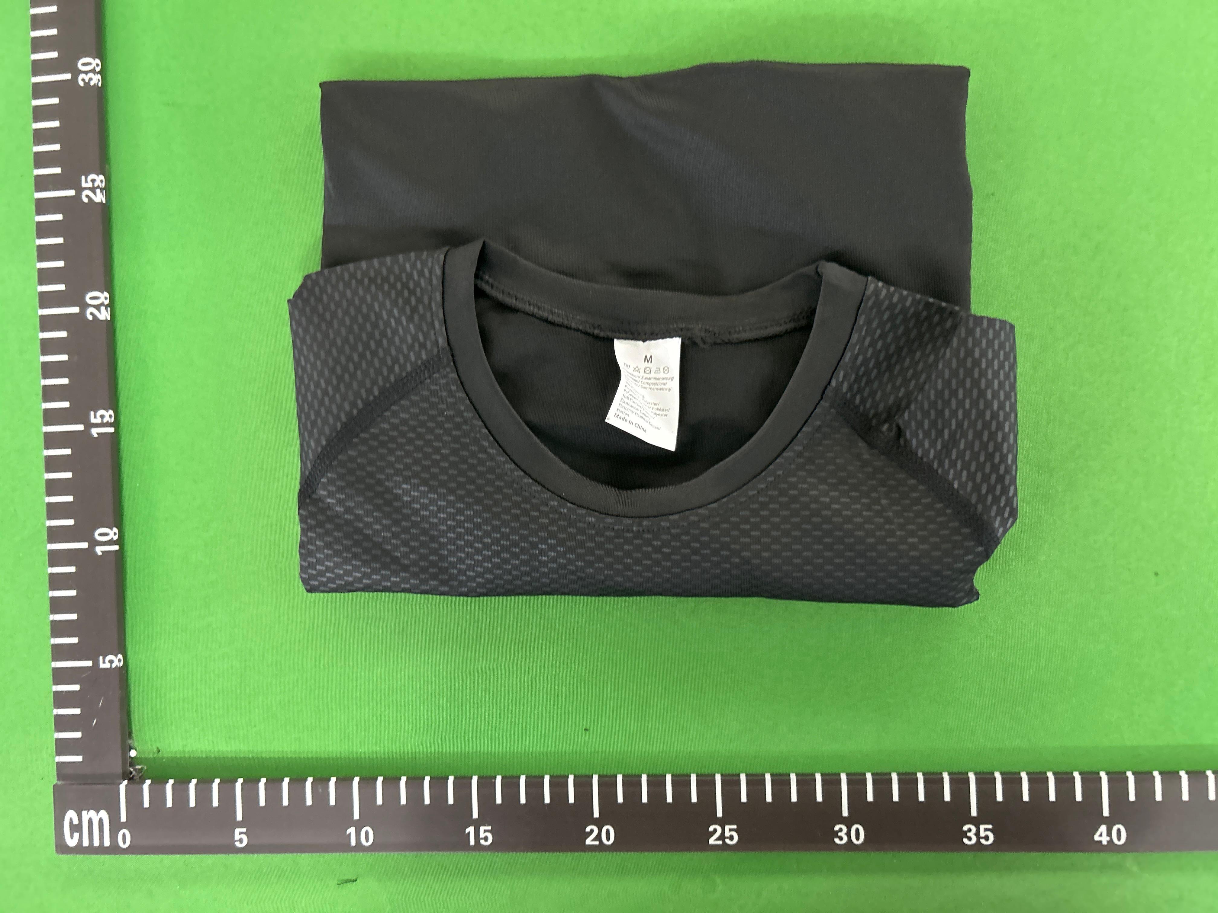 Foto QC 5 de Gymshark Apex Seamless Long Sleeve T-shirt Black Burgundy