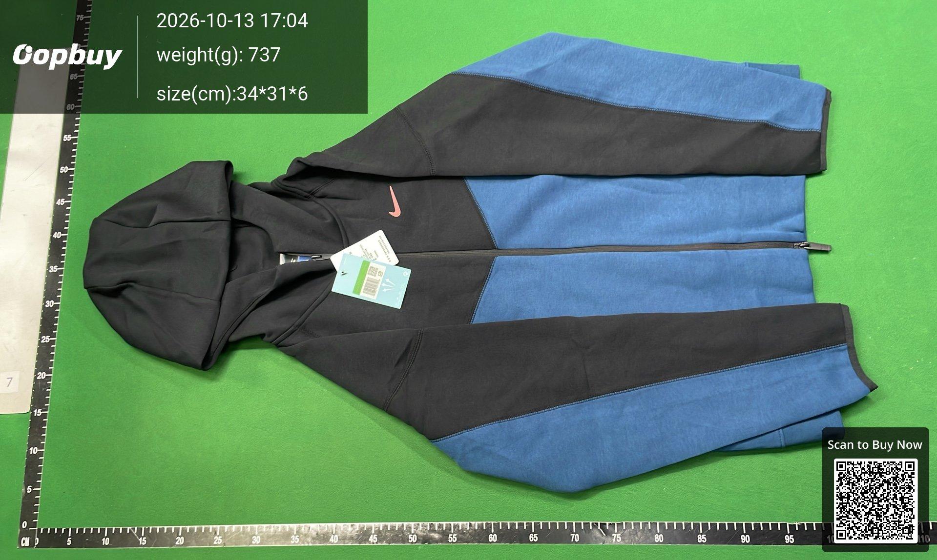 Foto QC 2 de Nike NOCTA Tech Fleece Hooded Jacket Cobalt Bliss