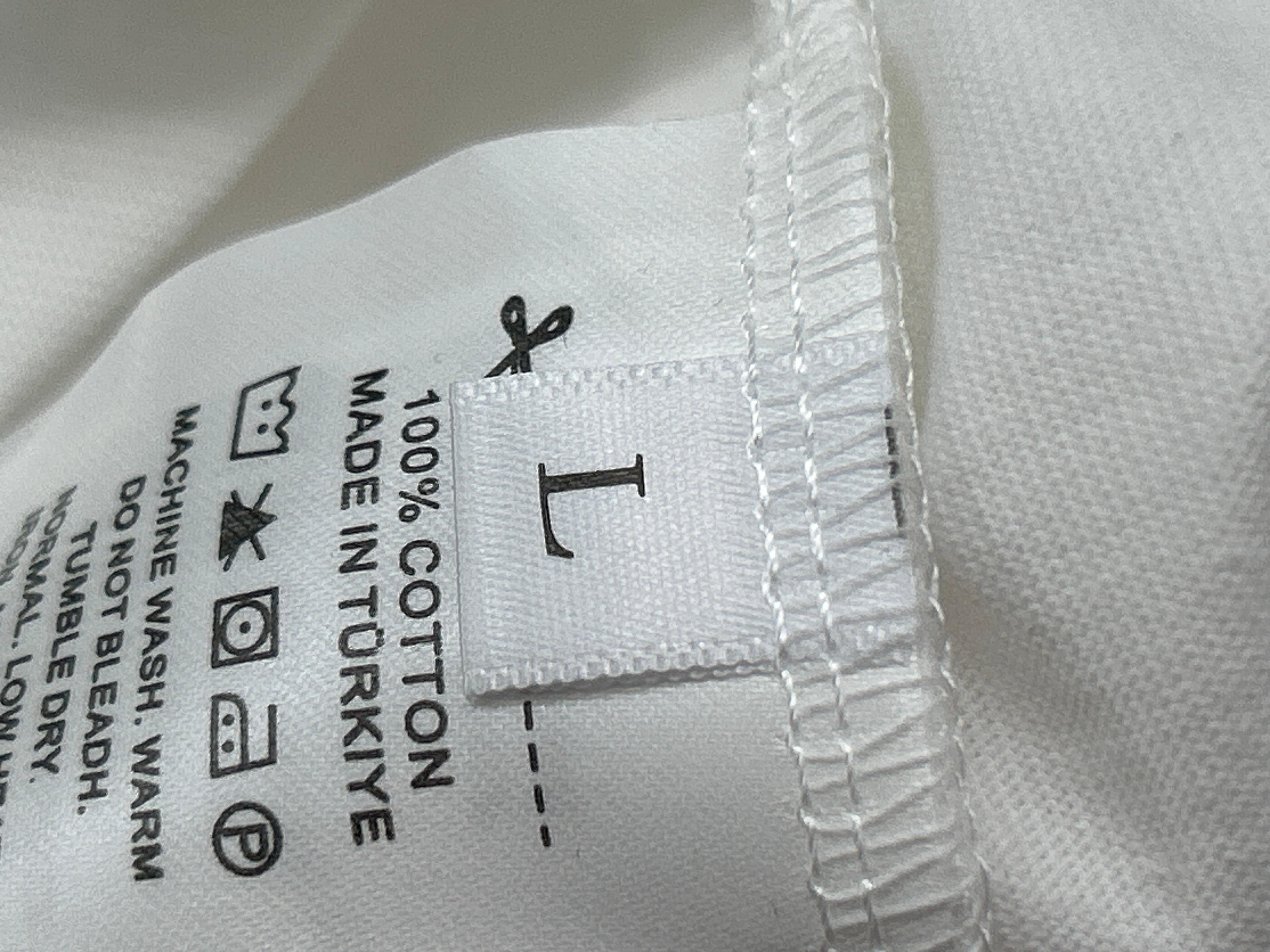 Foto QC 2 de Alcatraz Island Basic Series T-shirt Logo Print White