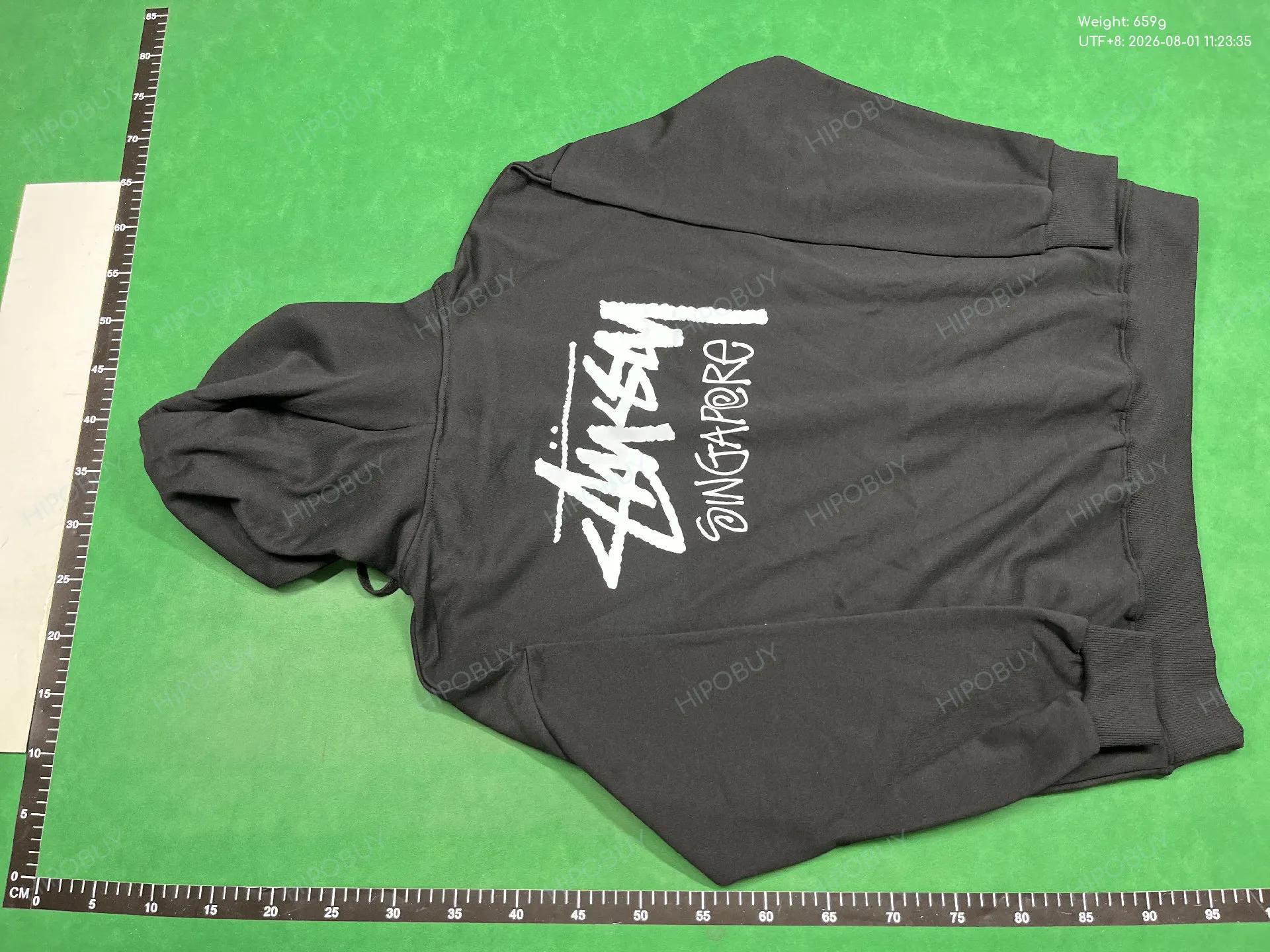 Foto QC 3 de Stussy Dover Street Market London Hooded Sweater Navy
