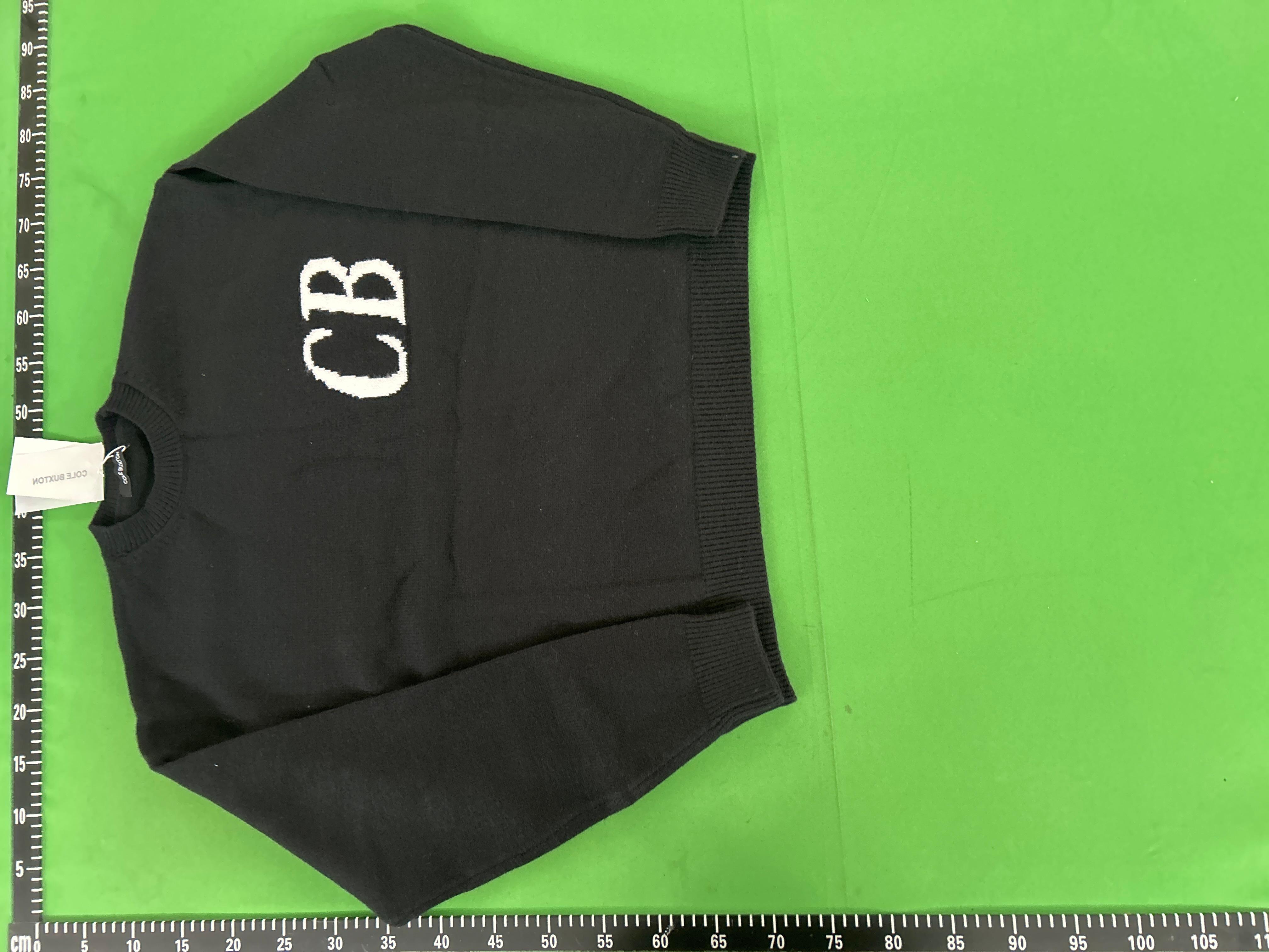 Foto QC 8 de Cole Buxton Shorts Intarsia Knit Grey Marl