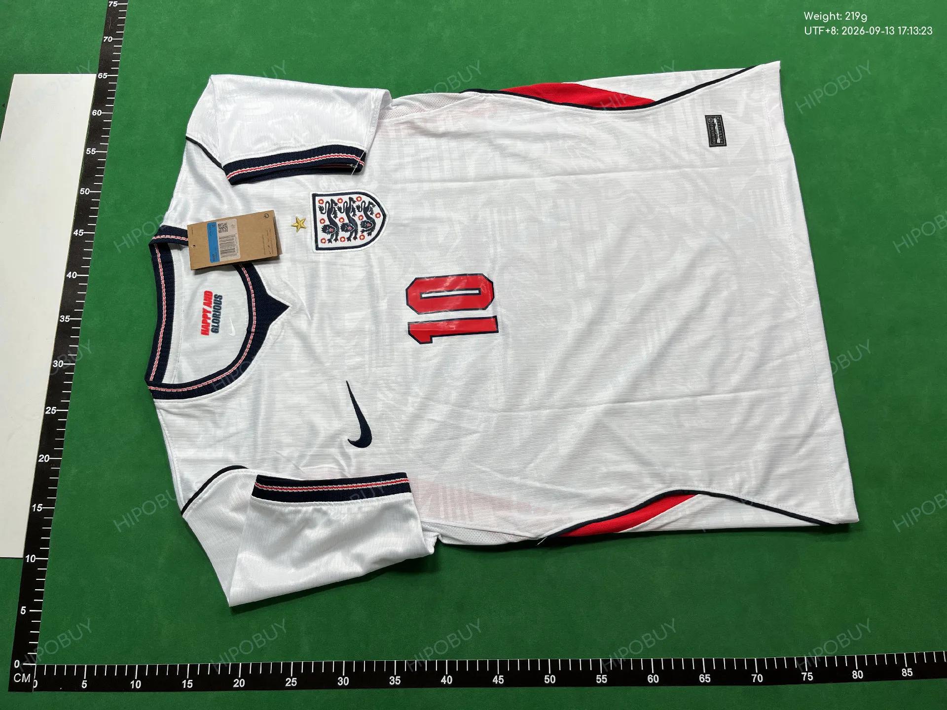 Foto QC 2 de Nike x England 2026 Home Saka #7 Stadium Jersey White