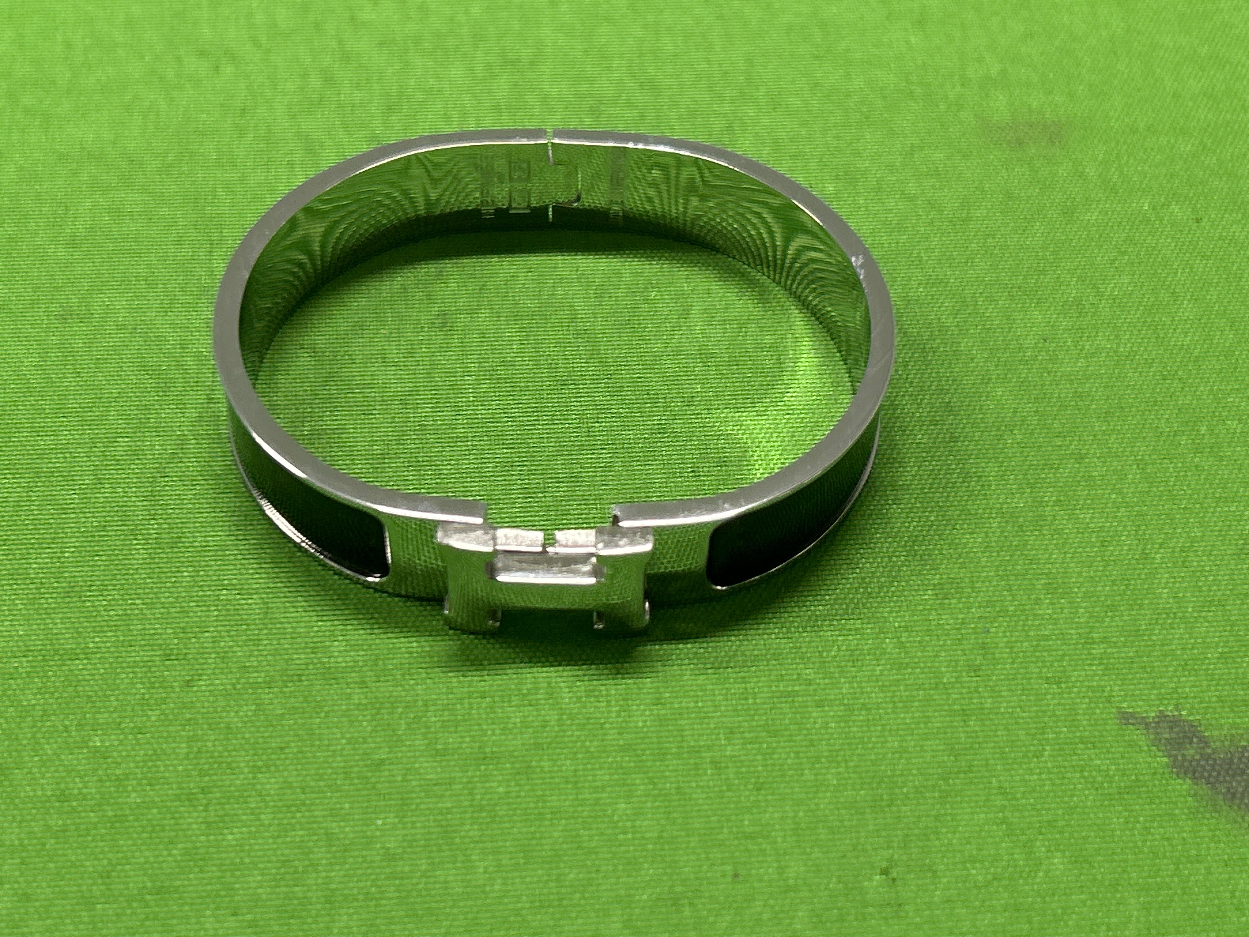 Foto QC 4 de Hermes Clic Clac H Bracelet Metal Enamel