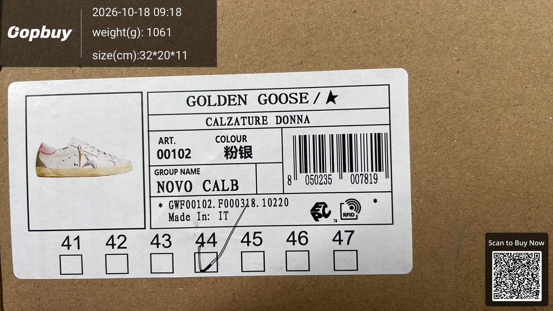 Foto QC 8 de Golden Goose Super-Star Leather Sneakers Distressed White Black