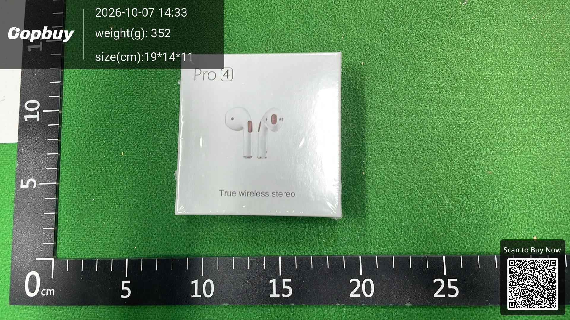Foto QC 7 de Generic True Wireless Stereo Earbuds Pro 4 White