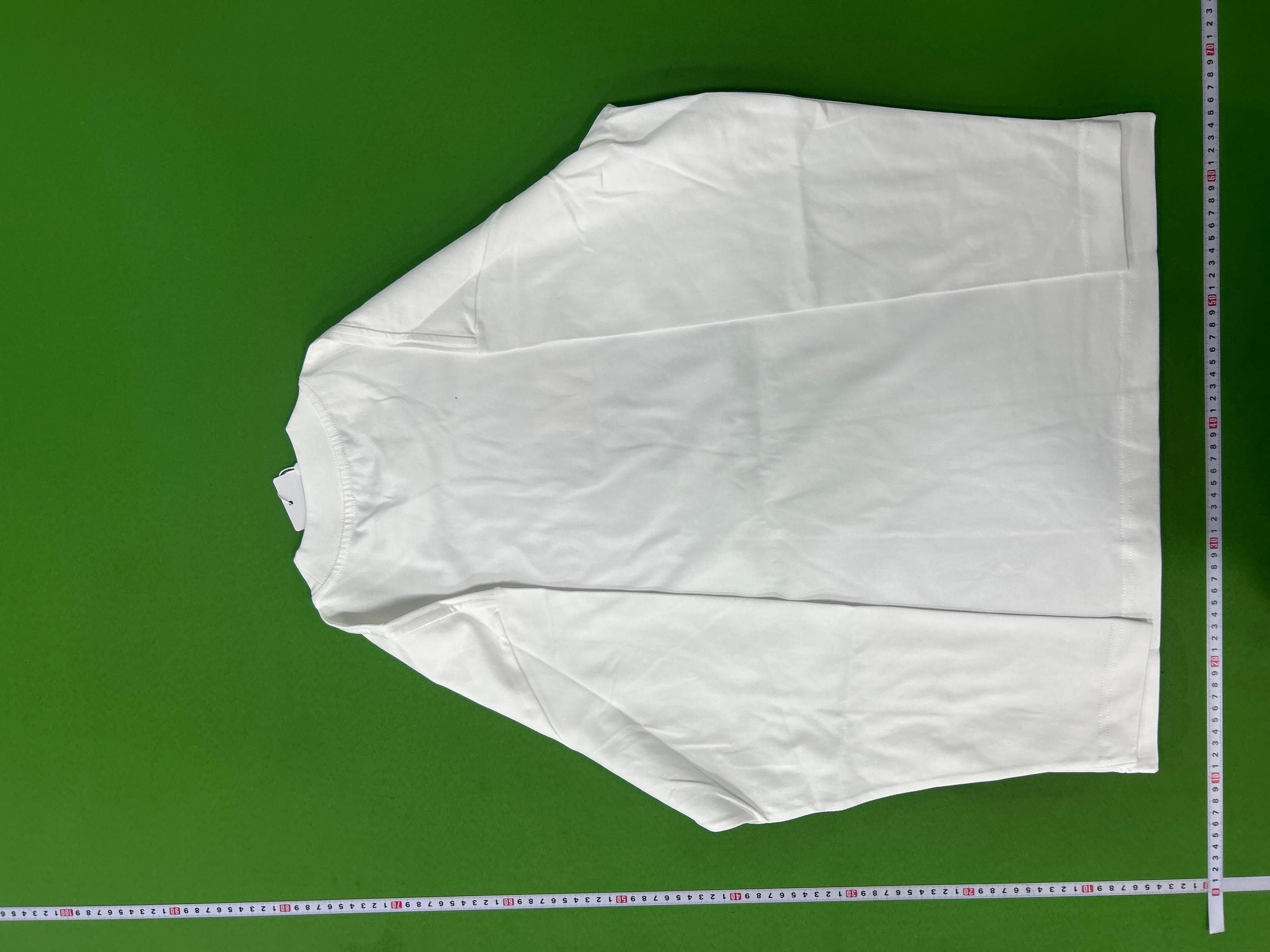 Foto QC 6 de Maison Margiela Numeric Logo Long Sleeve T-shirt White