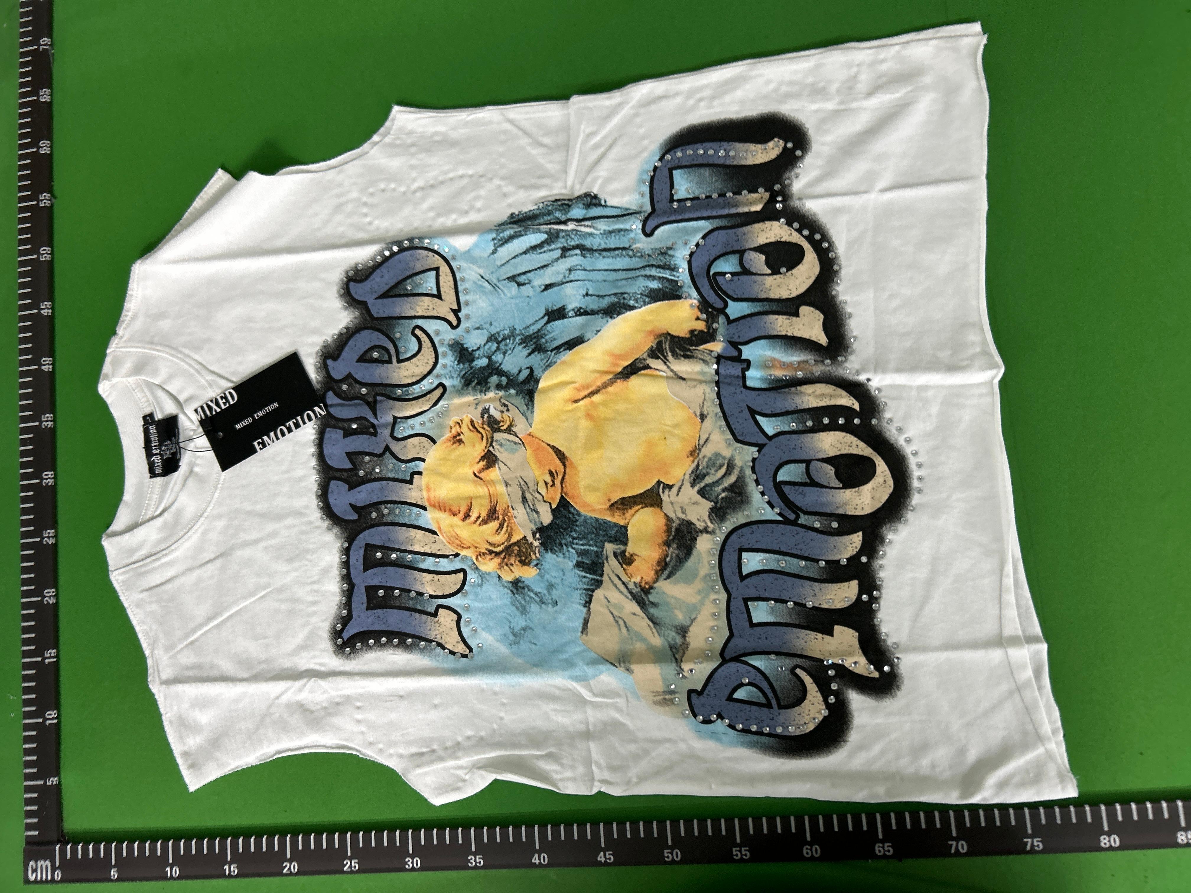 Foto QC 3 de Mixed Emotions Hooded Jacket Graphic Washed Black