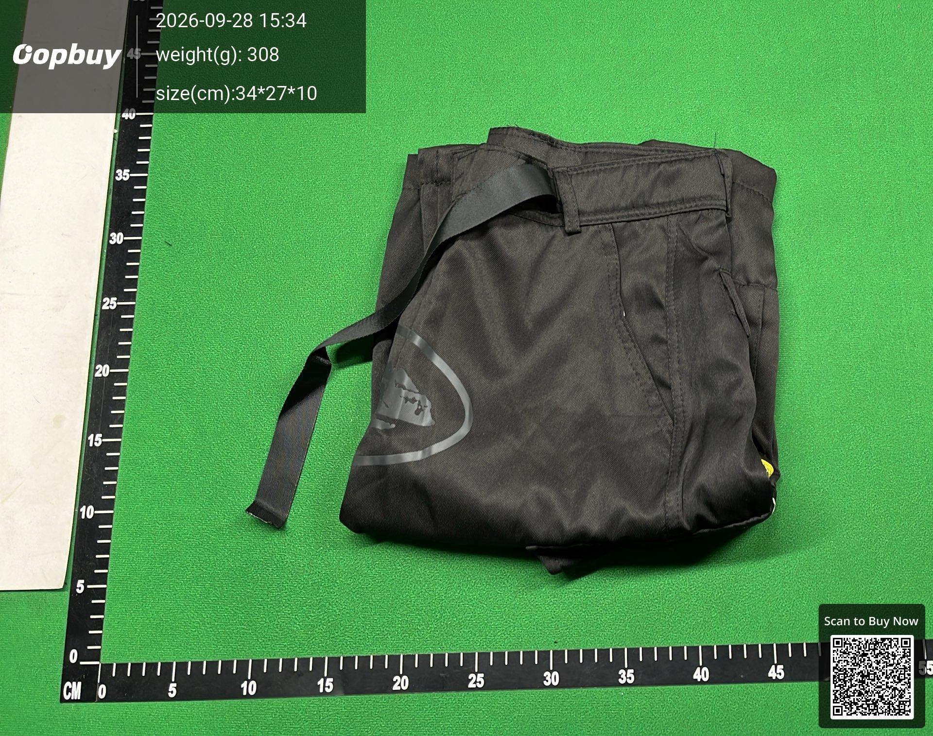 Foto QC 4 de Corteiz Alcatraz Cargo Shorts Cruise Print Loose Black
