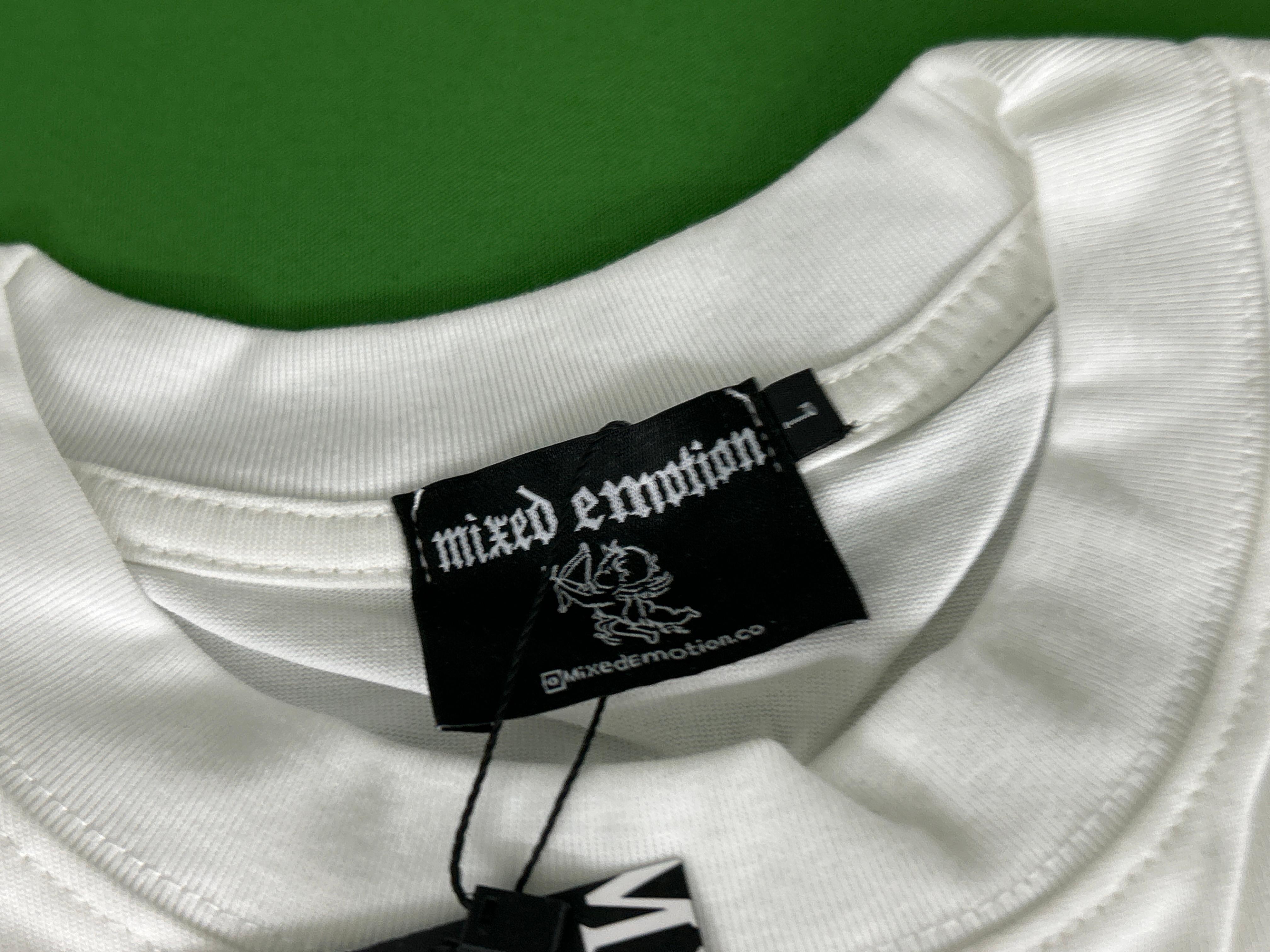 Foto QC 2 de Mixed Emotions Hooded Jacket Graphic Washed Black