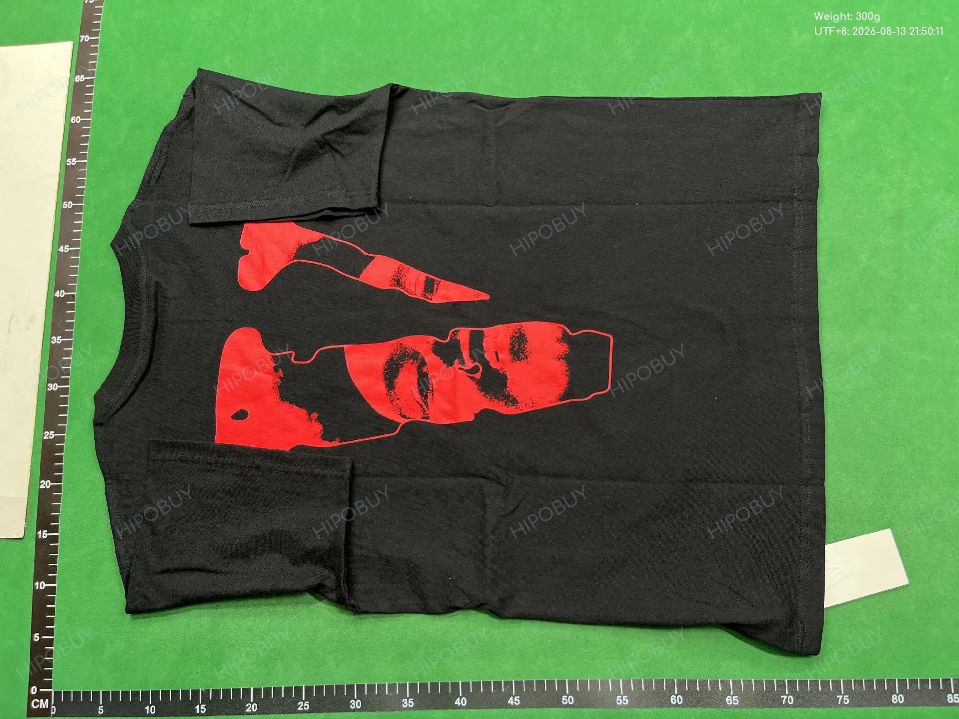 Foto QC 3 de Vlone x The Weeknd After Hours T-shirt Blood Drip Black