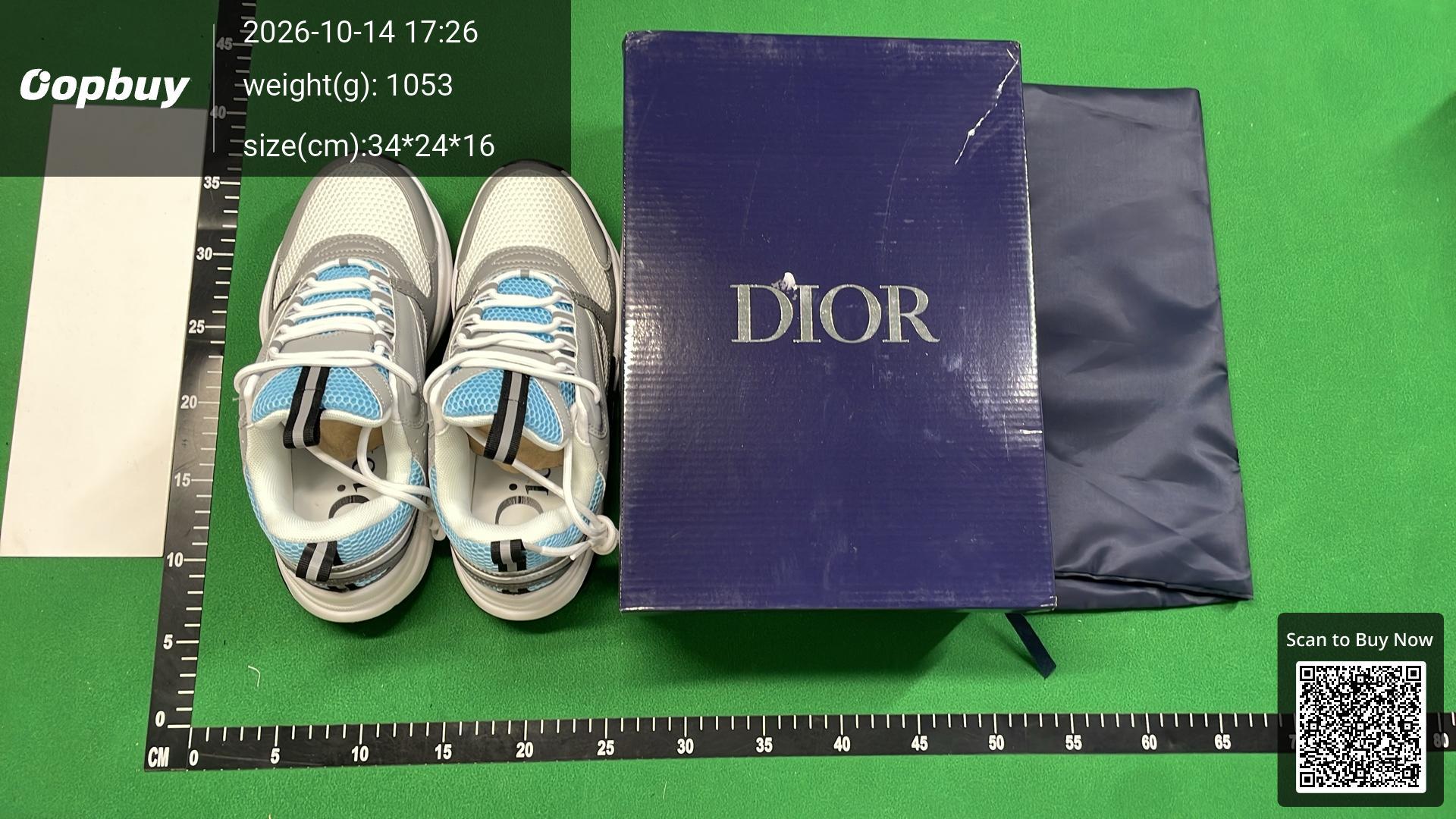 Foto QC 7 de Dior B22 Low White Silver 3SN231YJG_H000