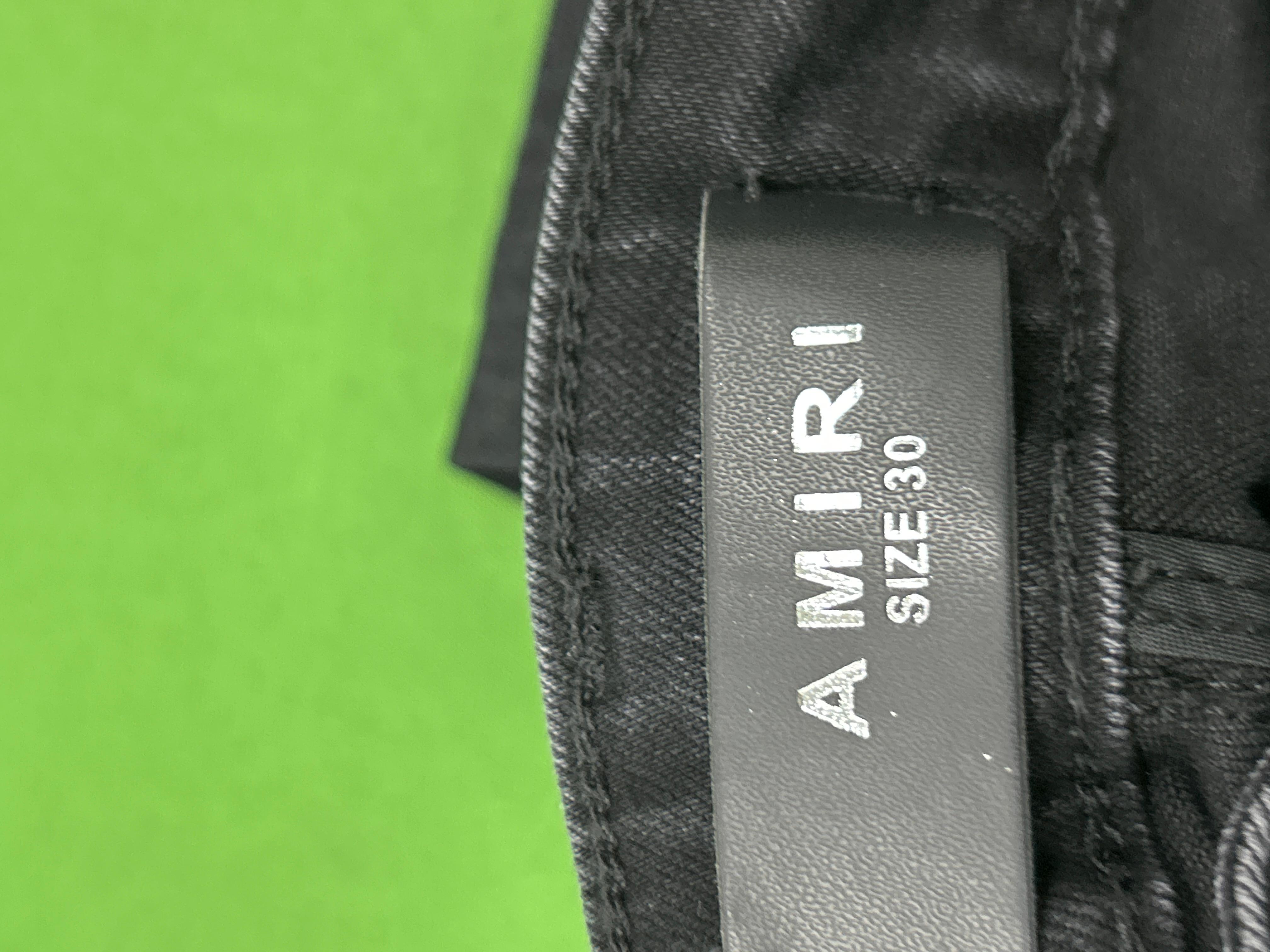 Foto QC 6 de Amiri Jeans Distressed Light Wash