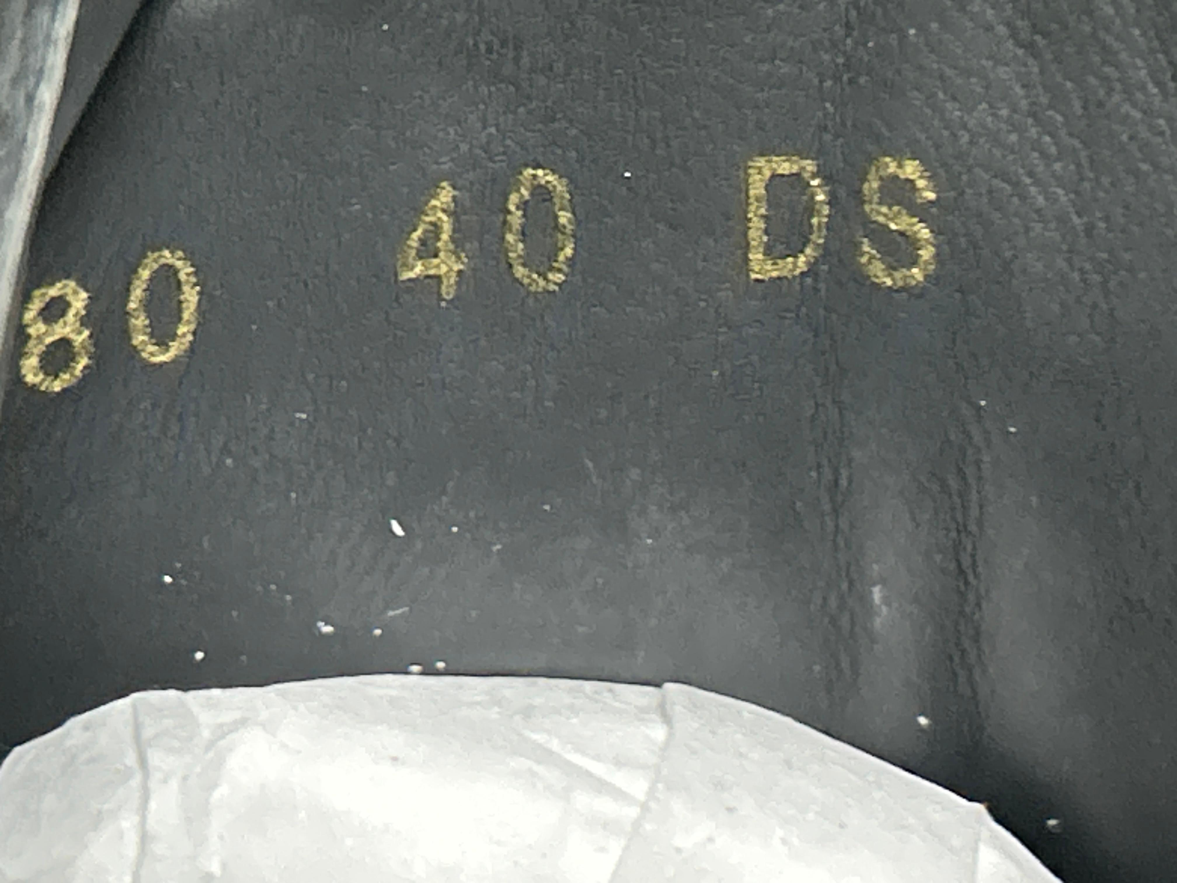 Foto QC 7 de Alexander McQueen Oversized Leather Platform Black White DJ-Yjump02