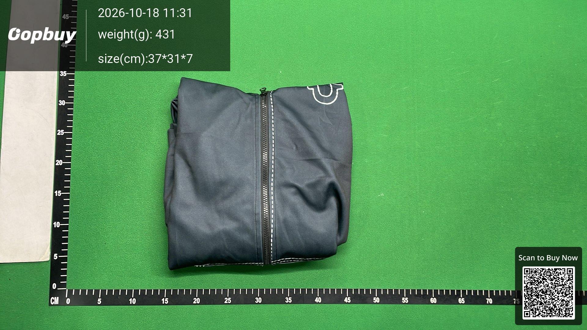 Foto QC 3 de True Religion World Tour Zip Sweater Buddha Graphic Heather Grey