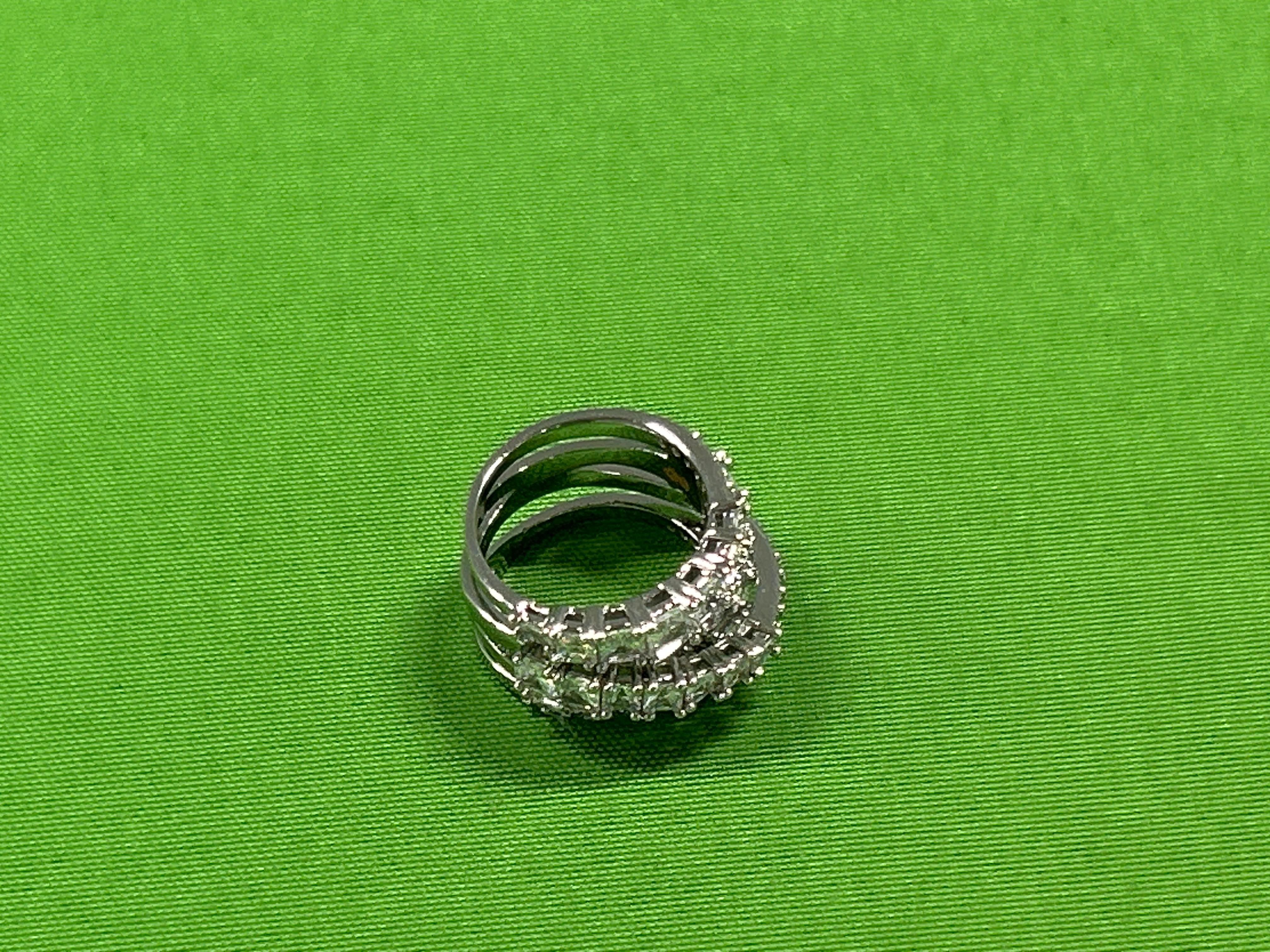 Foto QC 6 de Other Ring Metal Crystal Silver