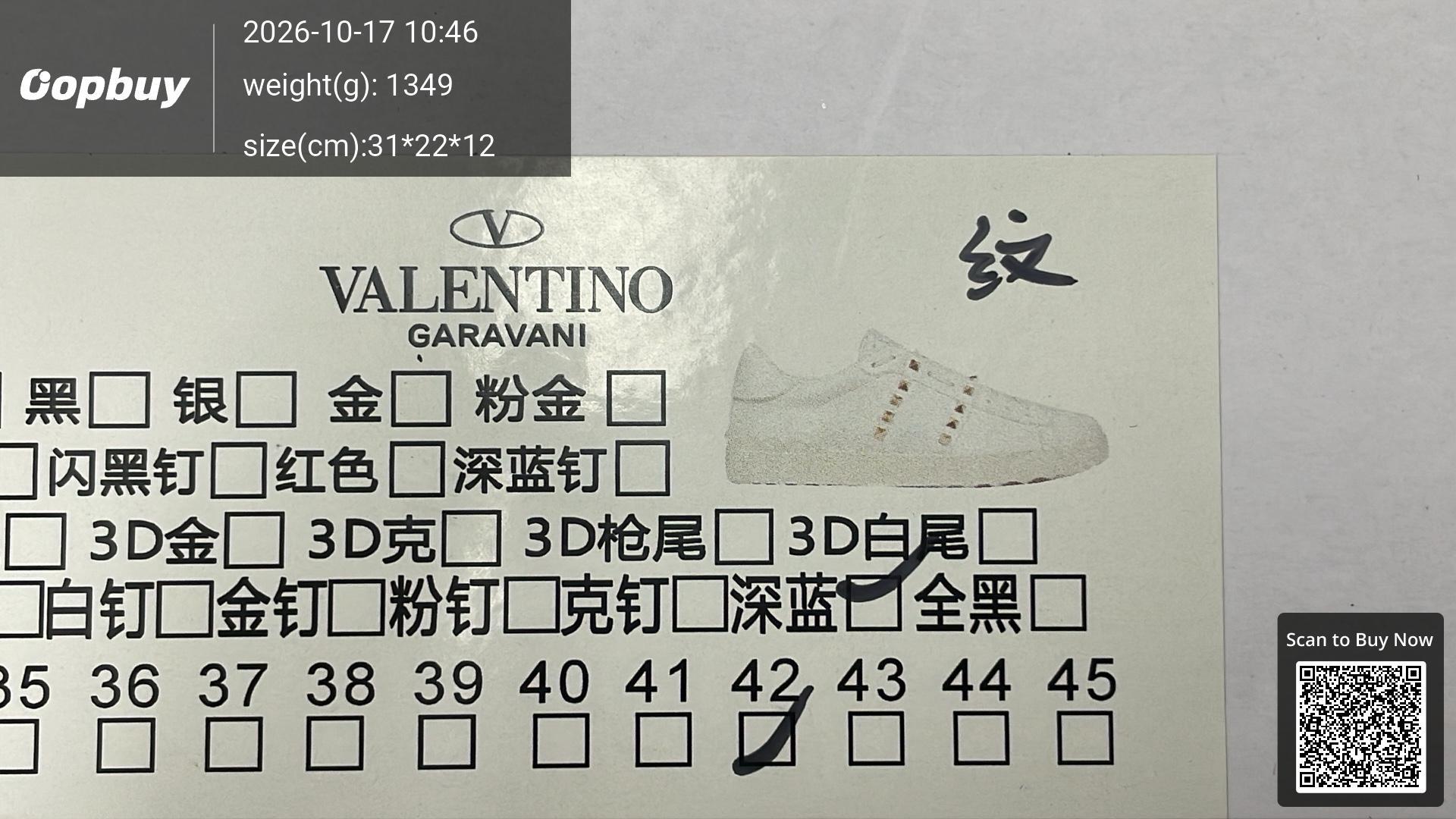 Foto QC 2 de Valentino Open Rockstud Leather Low Sneakers White Black