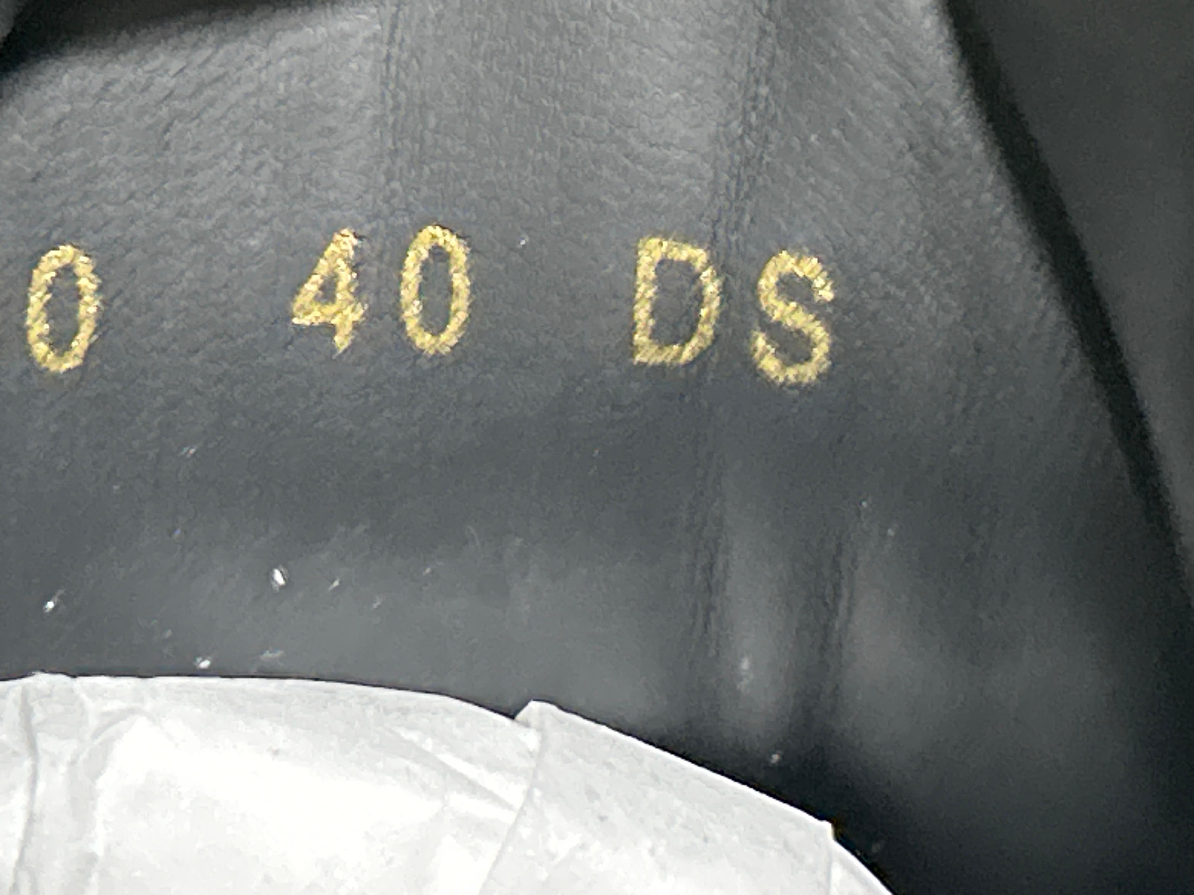 Foto QC 8 de Alexander McQueen Oversized Leather Platform Black White DJ-Yjump02