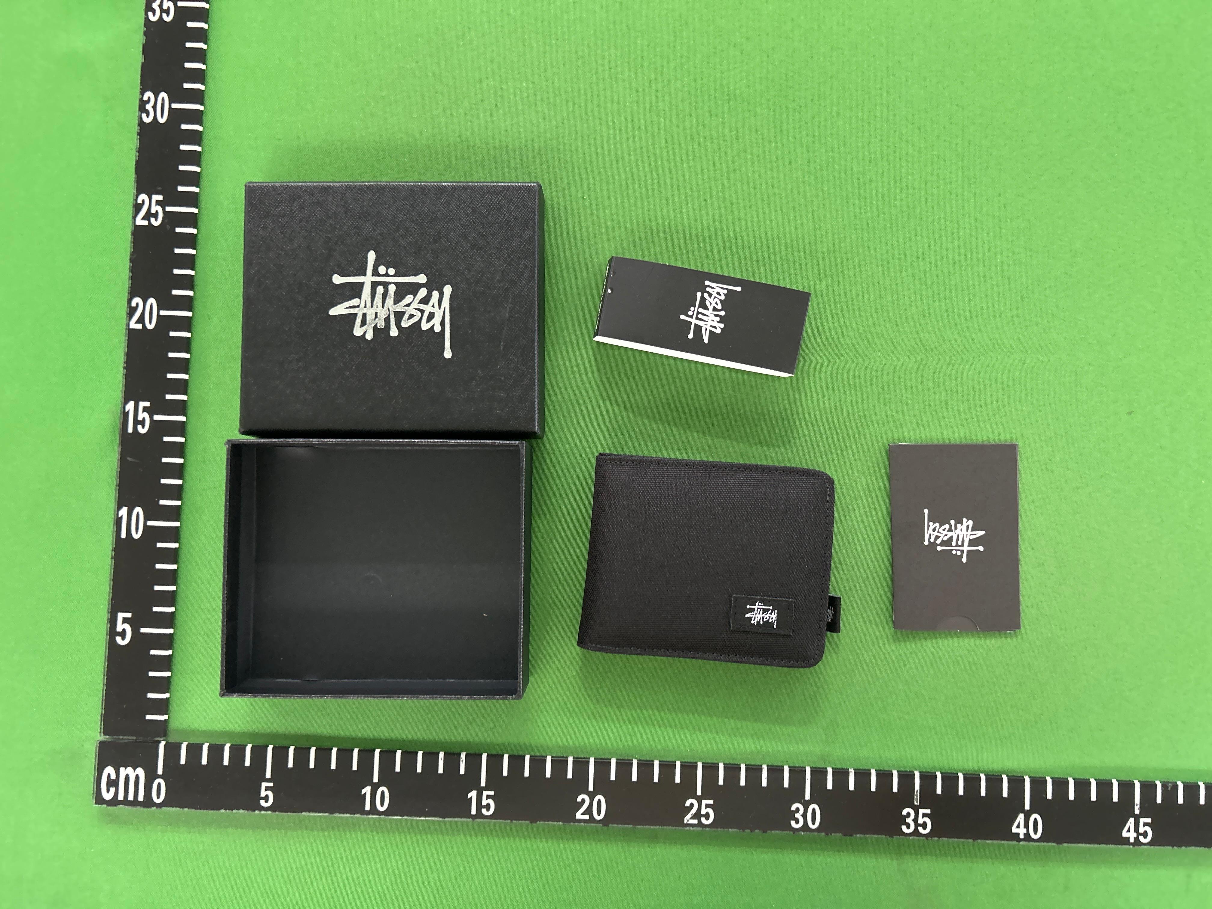 Foto QC 4 de Stussy Stock Wallet Canvas Black