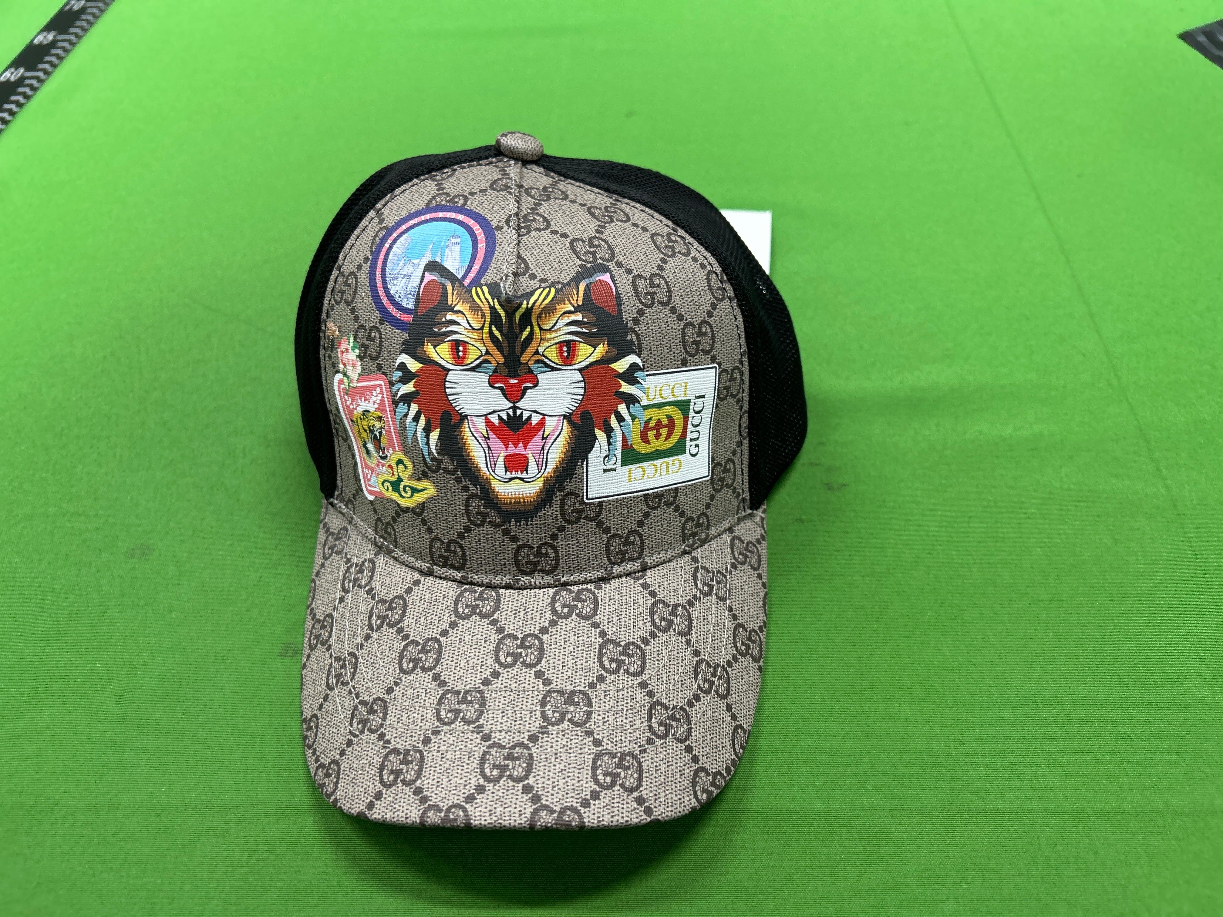 Foto QC 4 de Gucci GG Supreme Wolf Cap Black