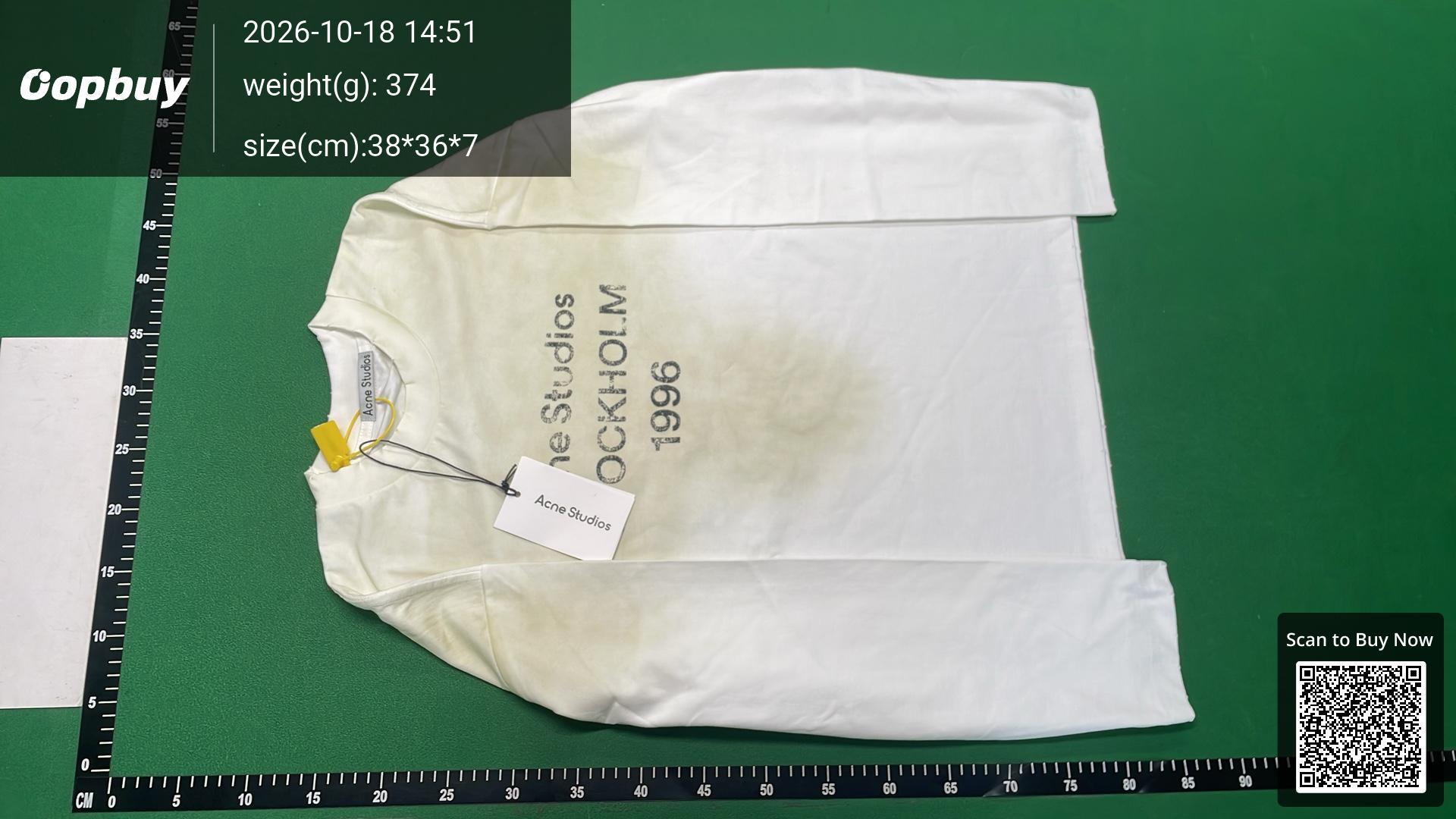 Foto QC 6 de Acne Studios Stockholm 1996 Hoodie Washed Black