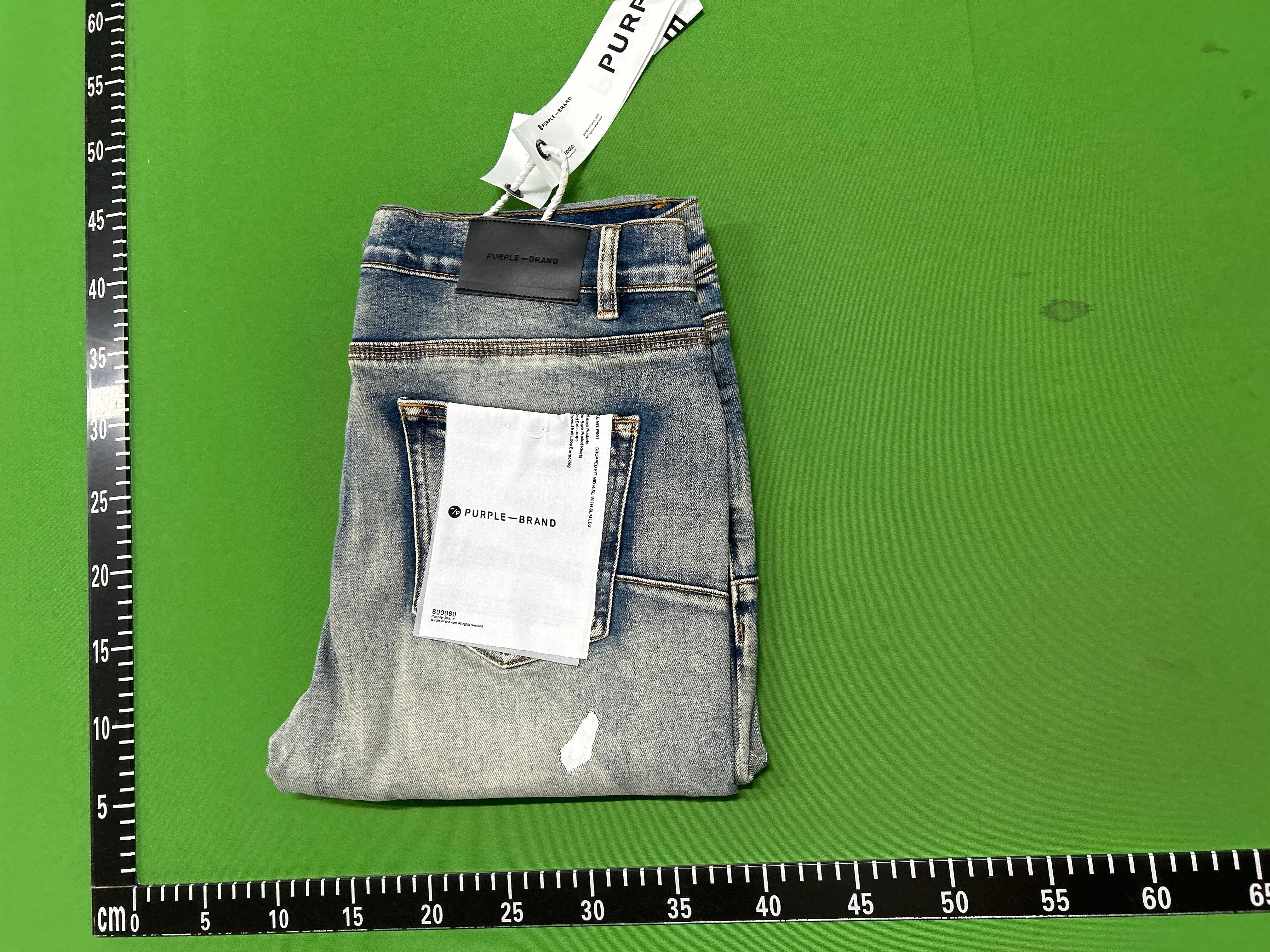 Foto QC 1 de Purple Brand Jeans Slim Fit Distressed Black
