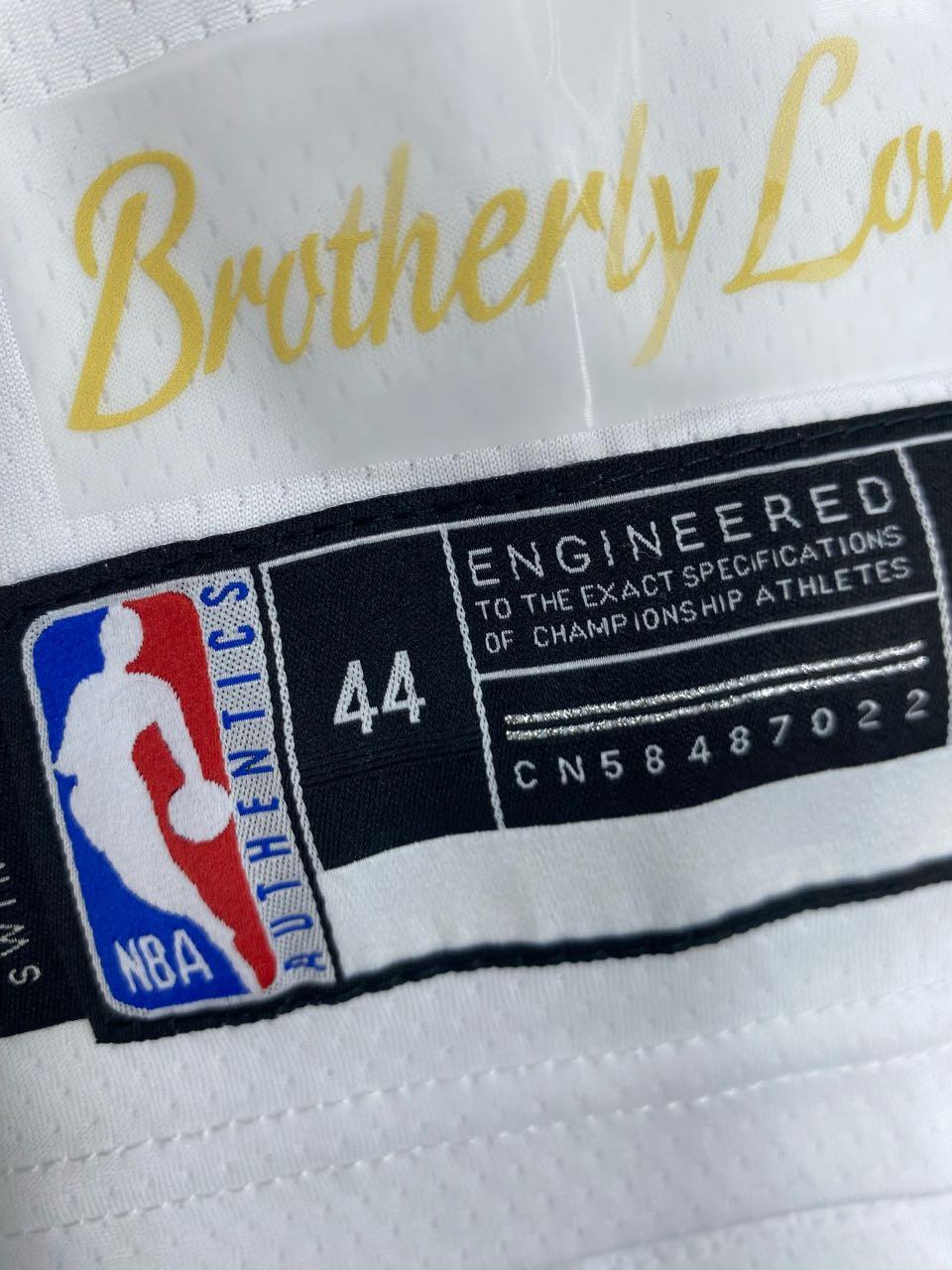 Foto QC 6 de Nike x NBA x Philadelphia 76ers 2024/25 Paul George Icon Edition Swingman Jersey Blue