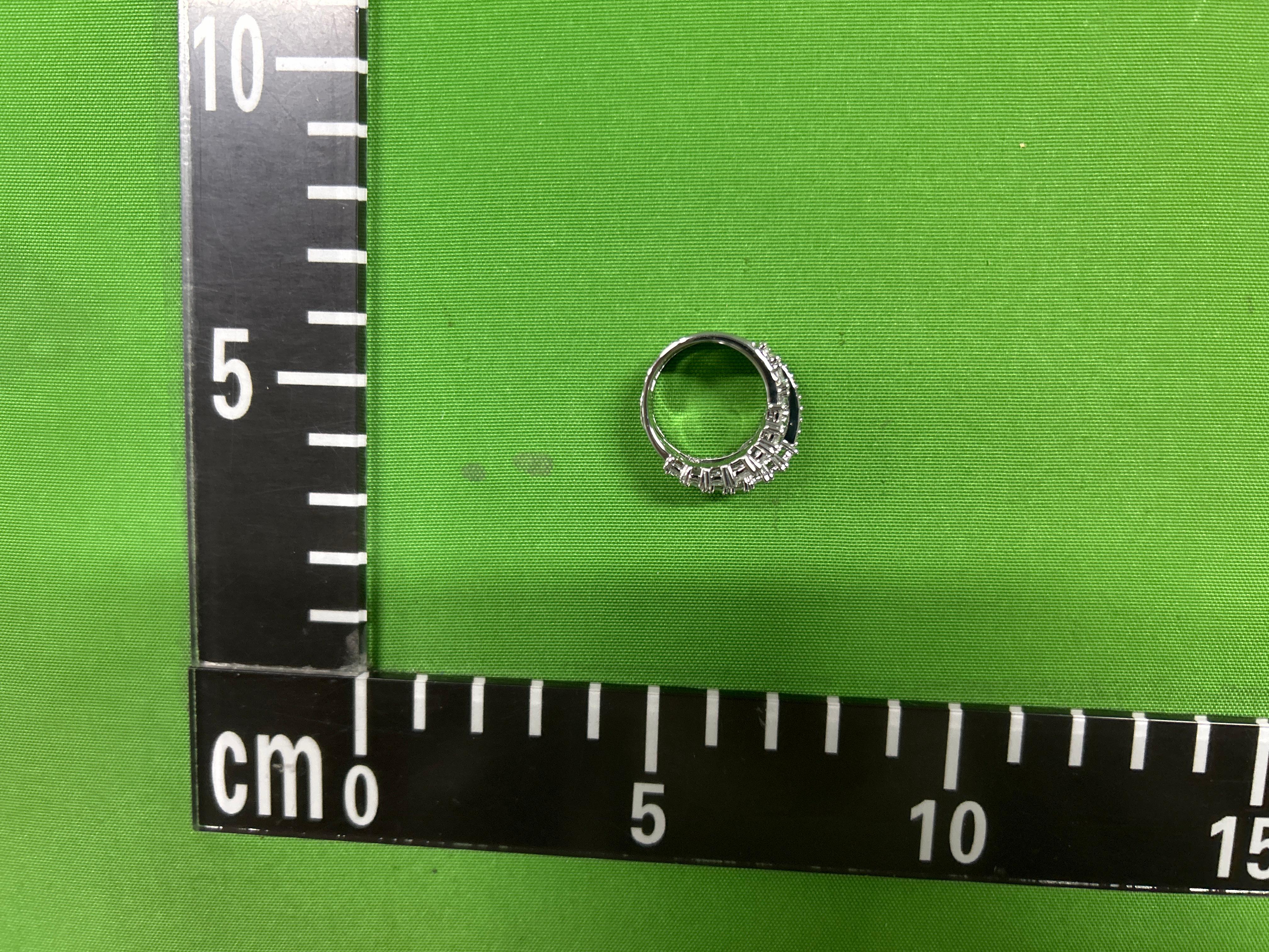 Foto QC 5 de Other Ring Metal Crystal Silver