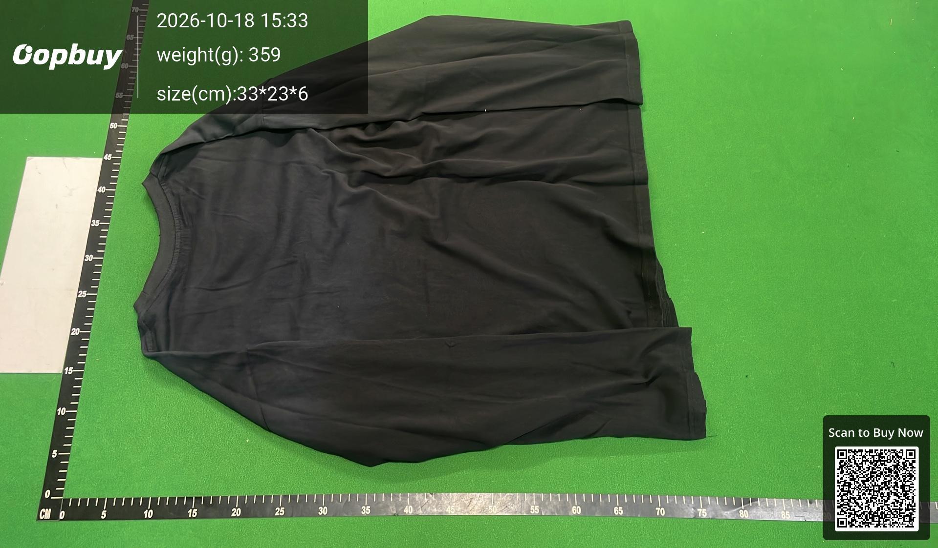 Foto QC 3 de Acne Studios Stockholm 1996 Hoodie Washed Black