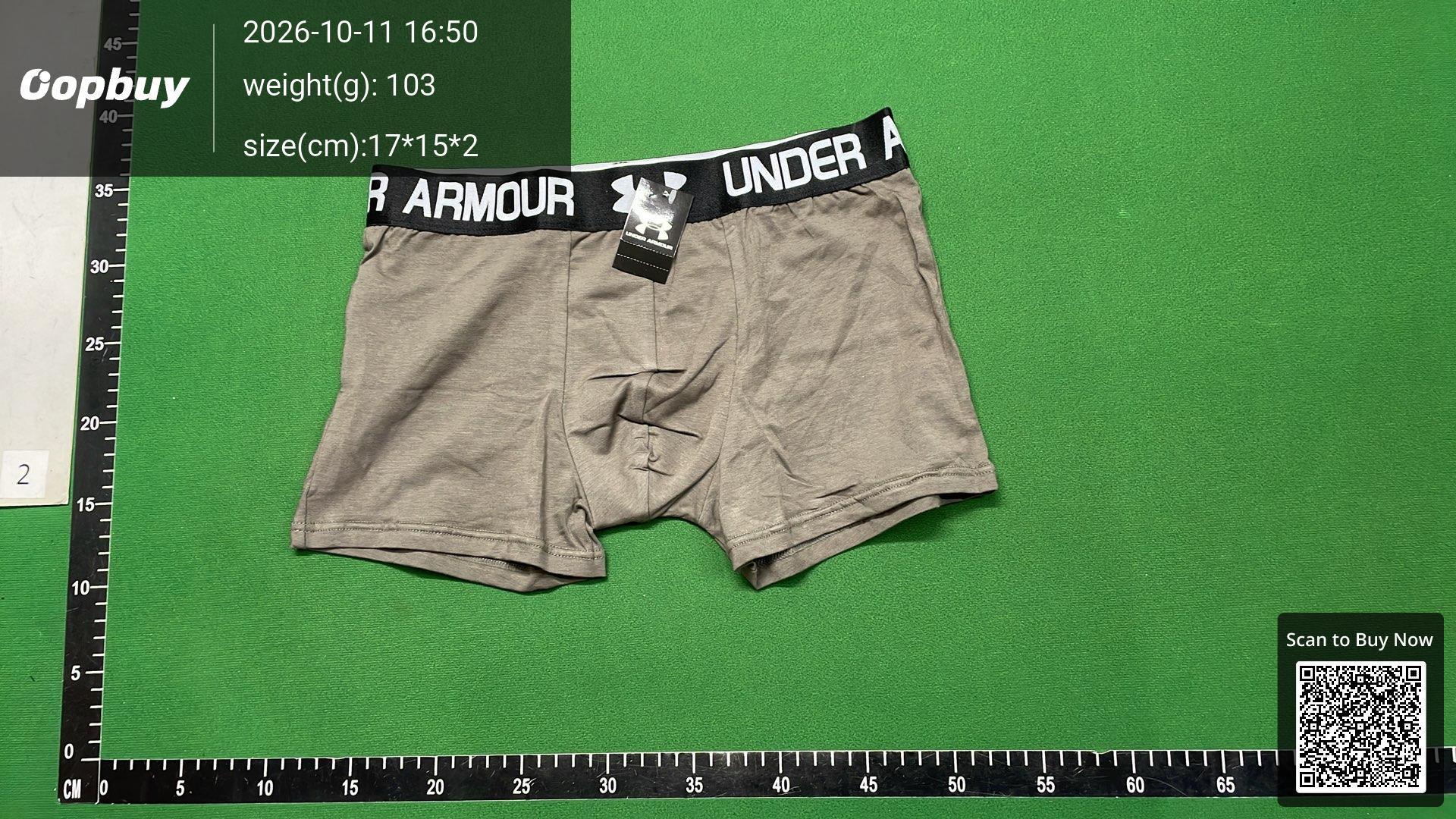 Foto QC 6 de Under Armour Underwear Boxer Briefs Grey