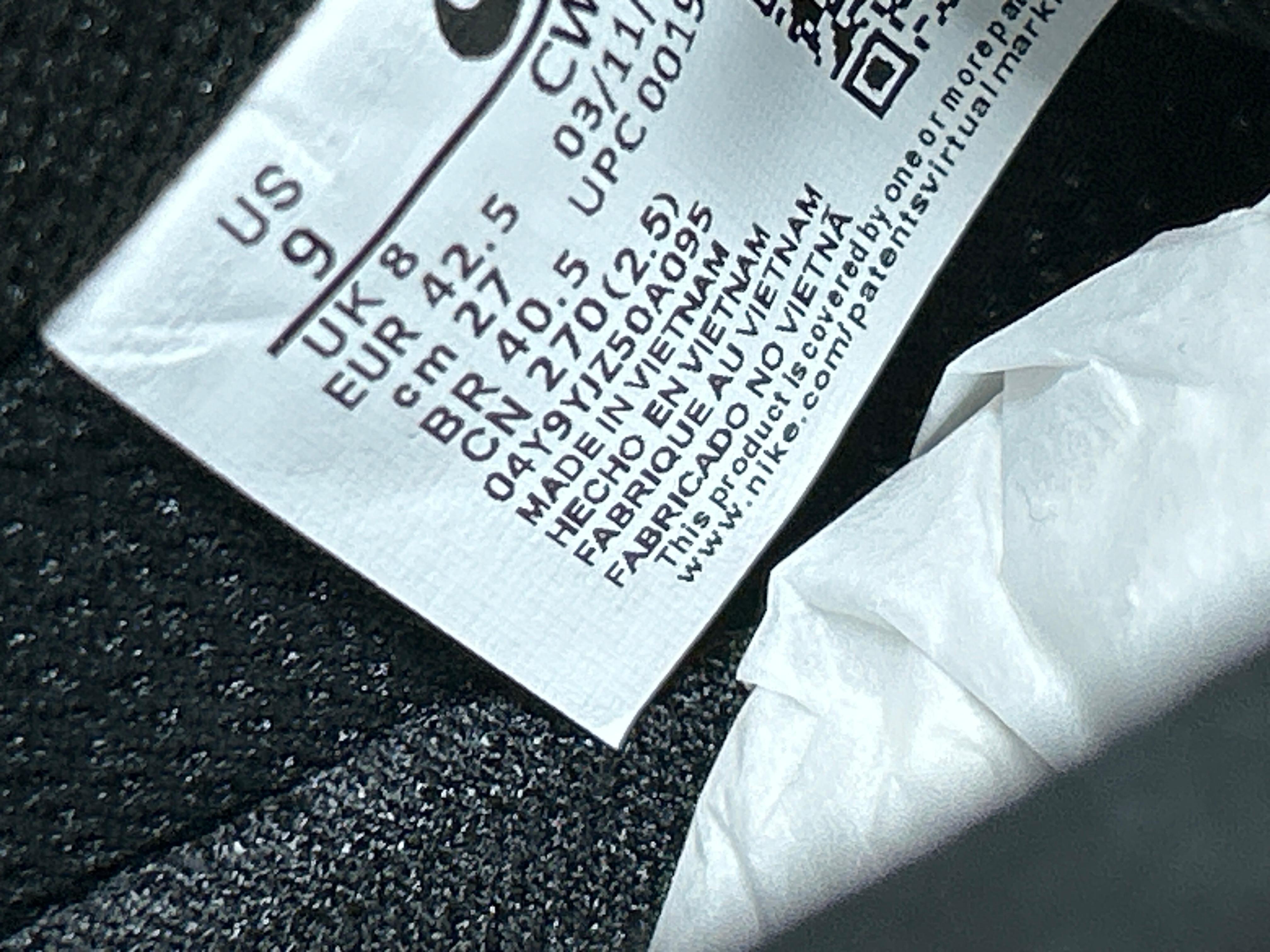 Foto QC 6 de Nike Air Force 1 Low '07 Triple Black Rope Laces CW2288-001