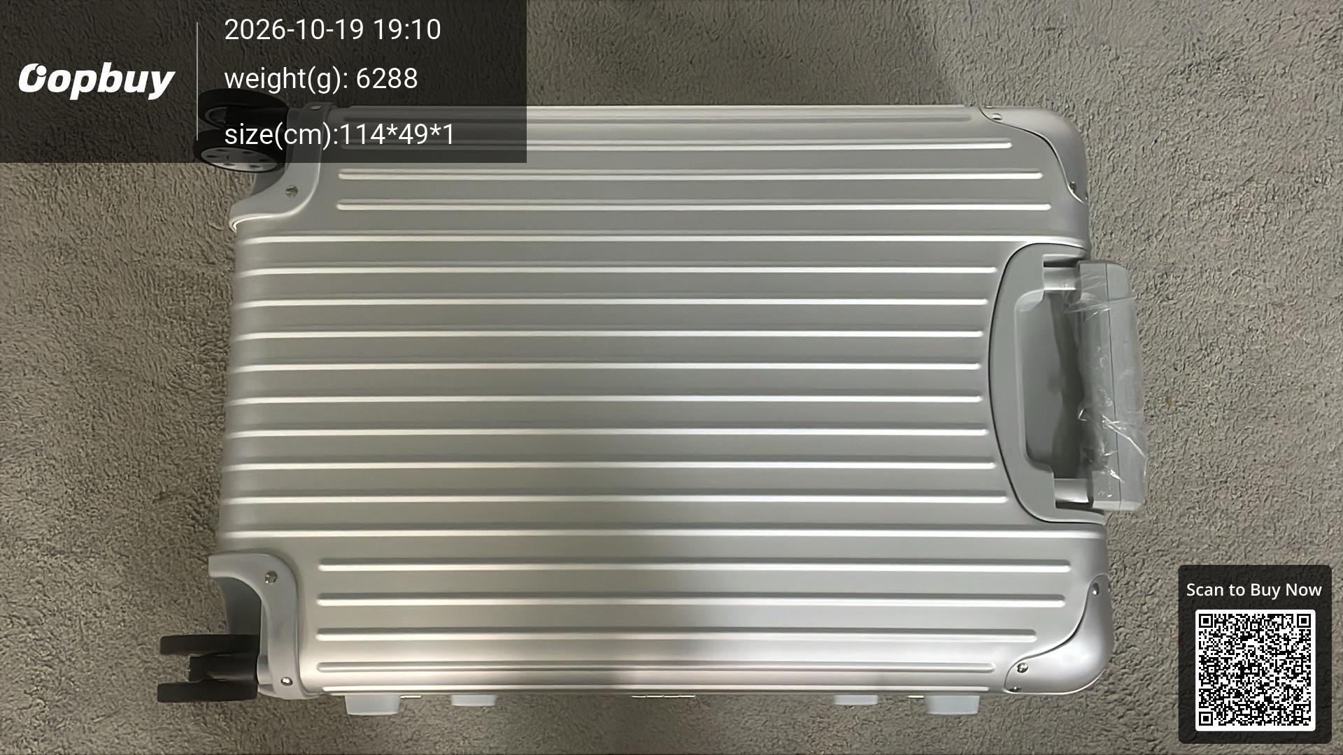 Foto QC 3 de Rimowa Essential Sleeve Cabin Gloss Slate Grey