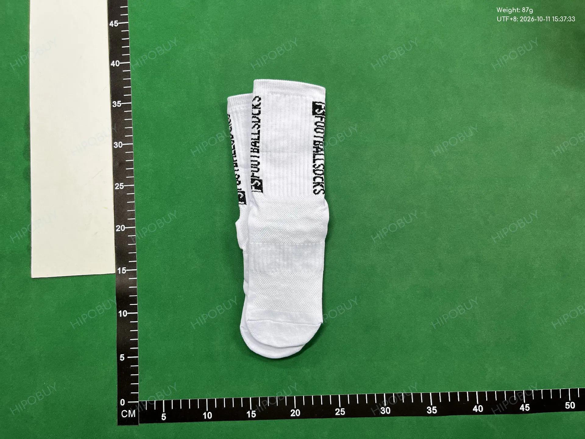 Foto QC 8 de FS Crew Socks Non-Slip Silicone Grips Grey