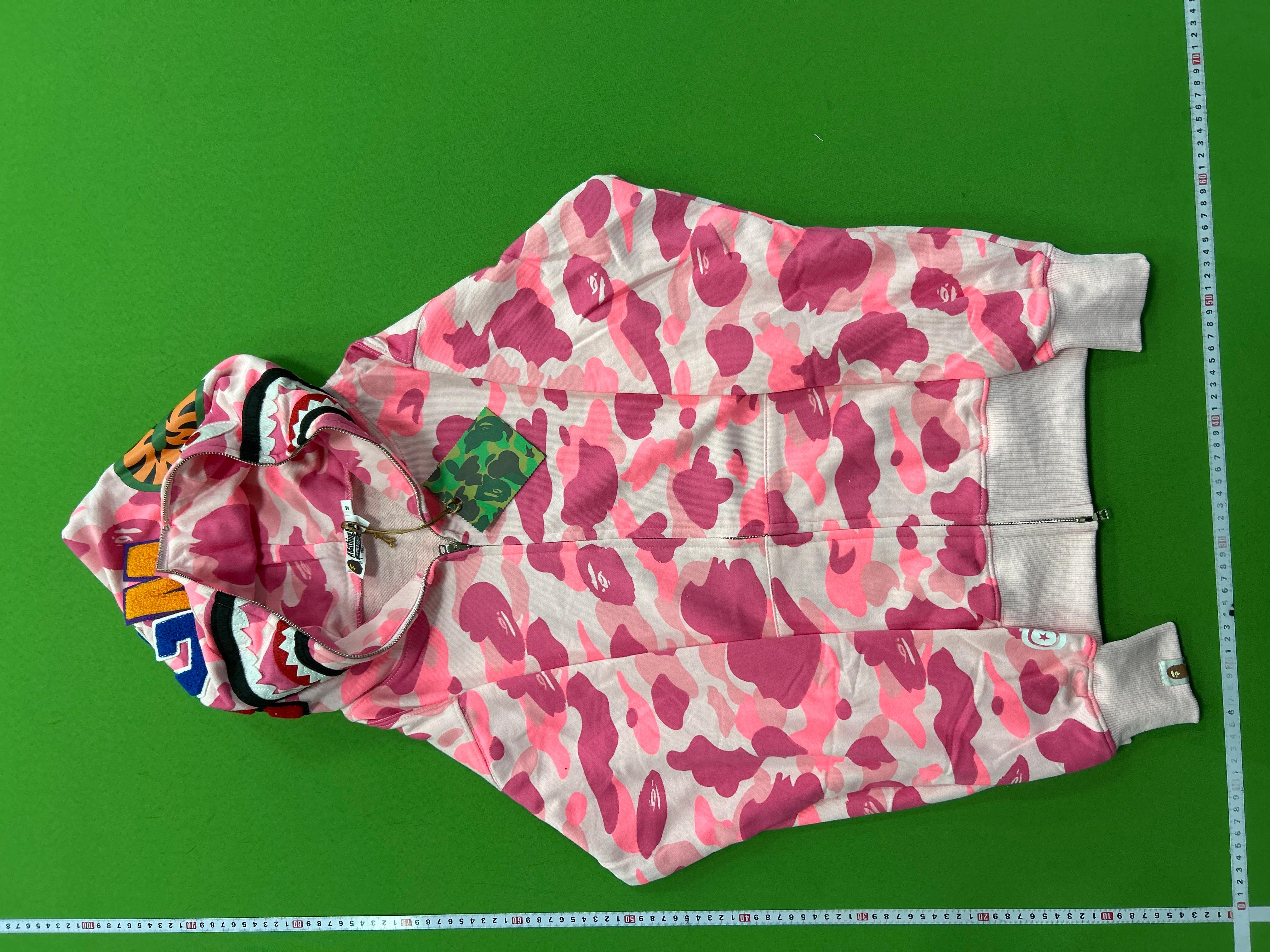 Foto QC 2 de BAPE Space Camo Shark Full Zip Hoodie Jacket Black
