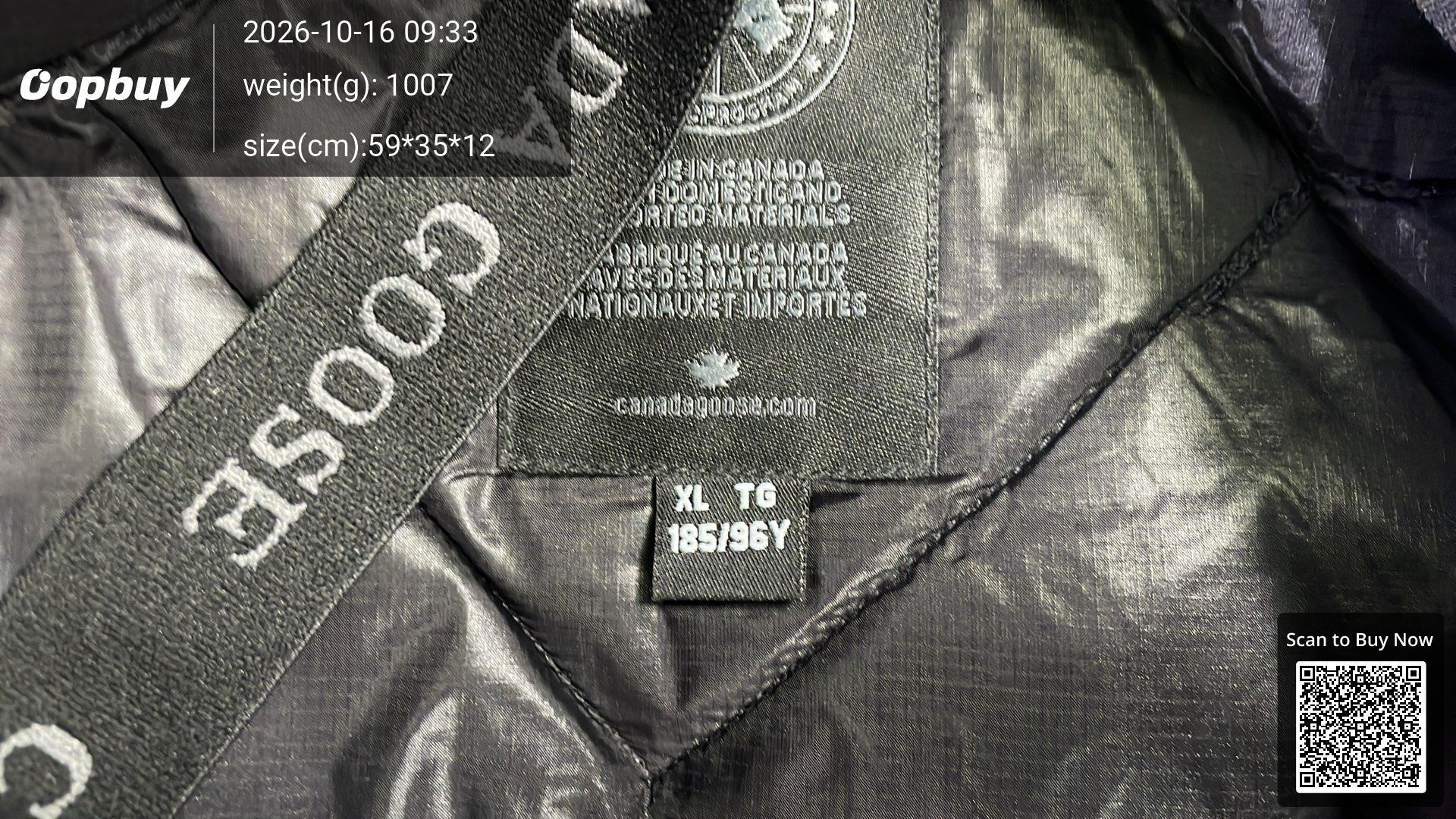 Foto QC 5 de Canada Goose Crofton Hooded Down Jacket Black Label Black