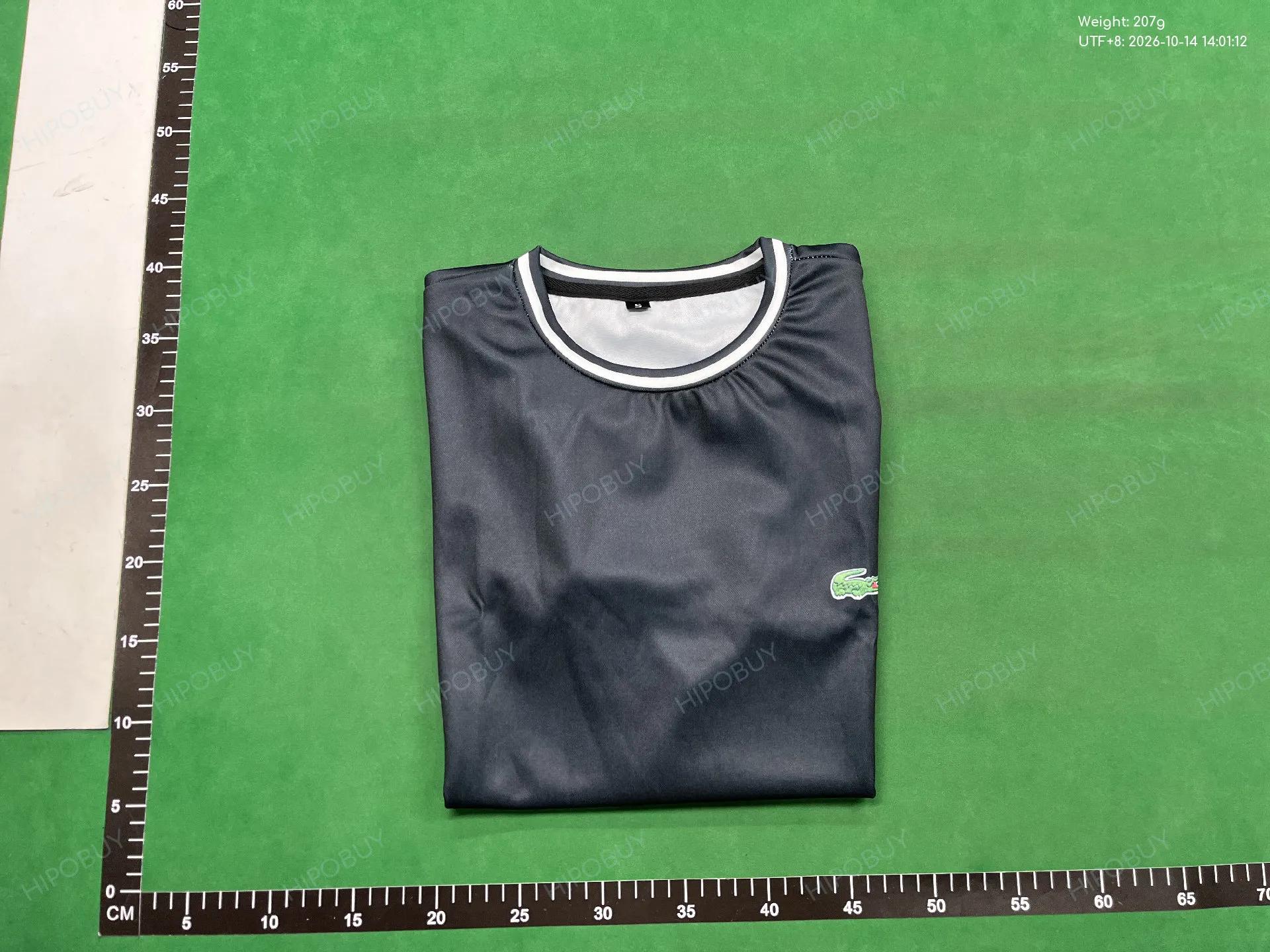 Foto QC 4 de Lacoste T-shirt Crocodile Logo Black