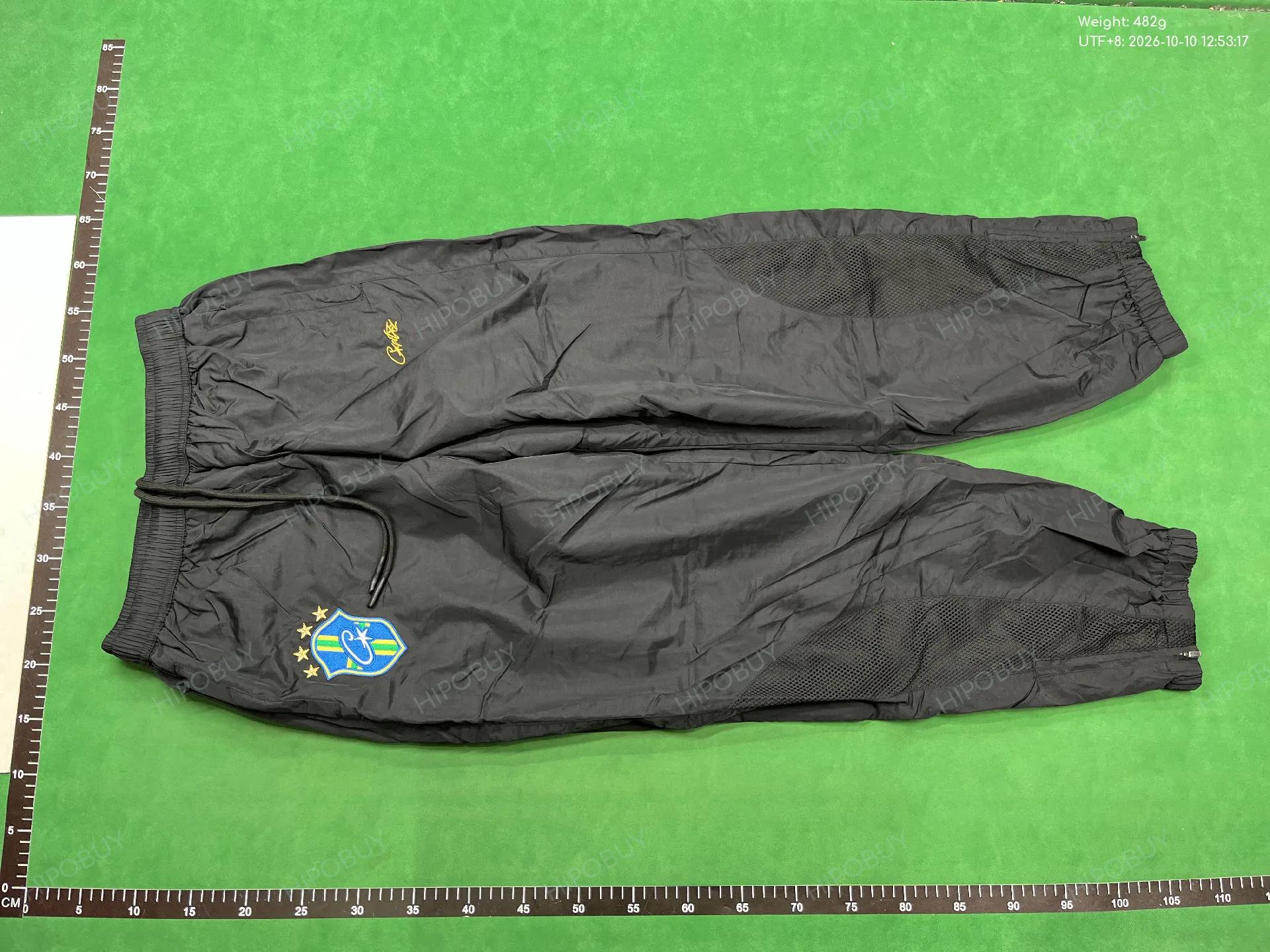 Foto QC 6 de Corteiz Brazil Pants Shell Black