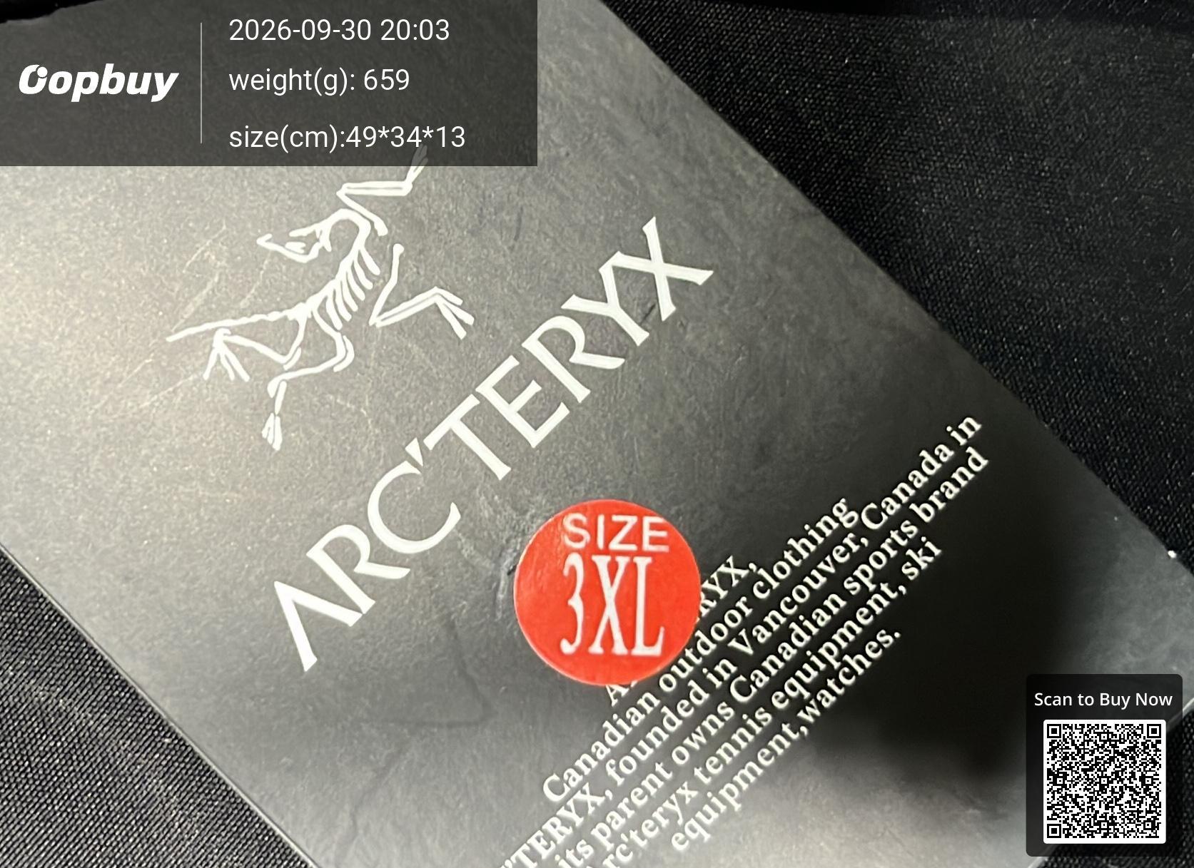 Foto QC 4 de Arc'teryx Gore-Tex Jacket Black