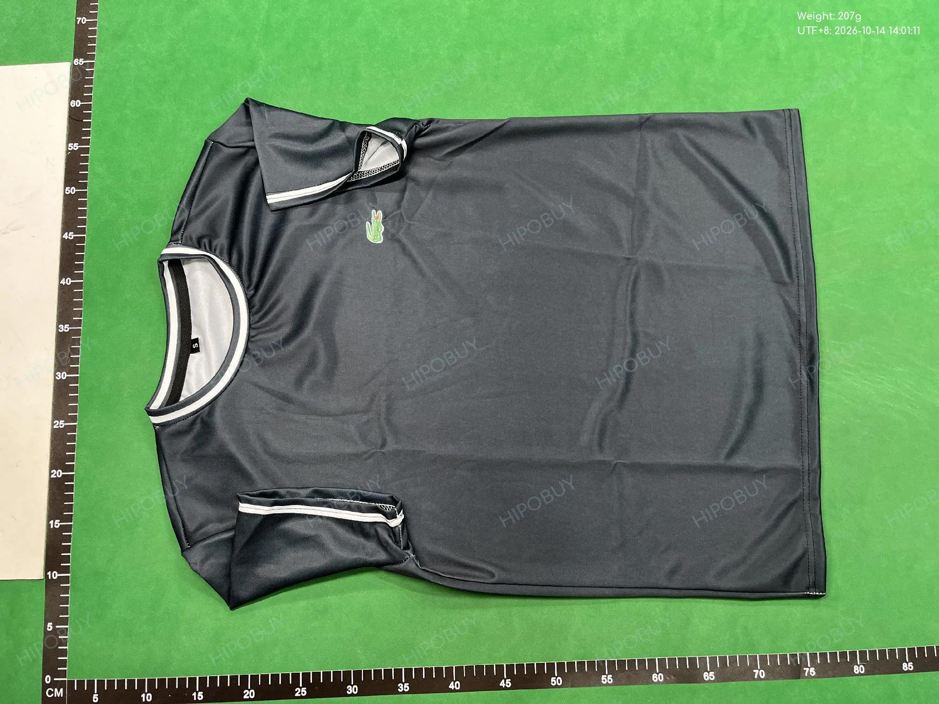 Foto QC 2 de Lacoste T-shirt Crocodile Logo Black