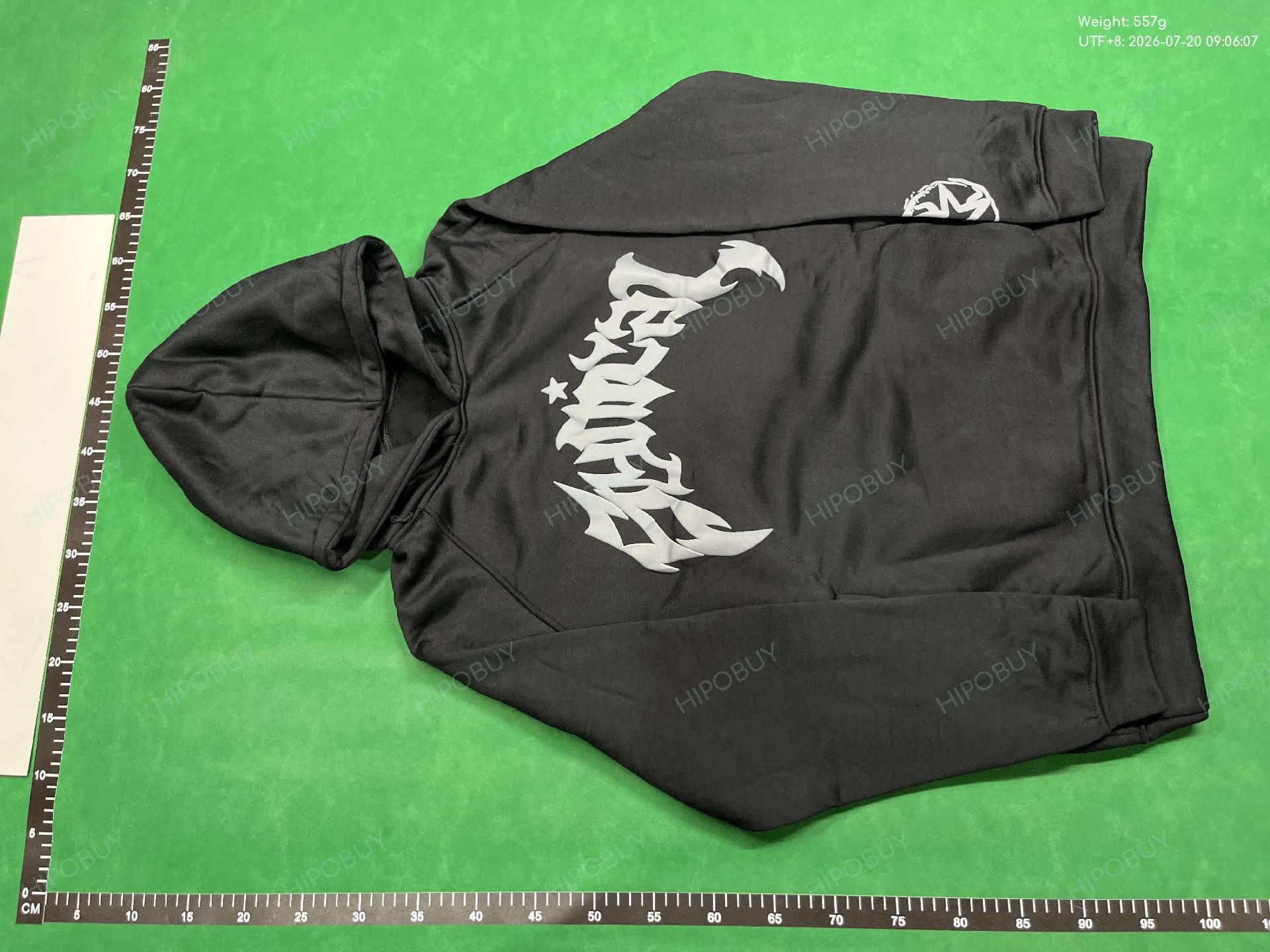 Foto QC 6 de Syndical Gothic Star Zip Up Hoodie Jacket Brown