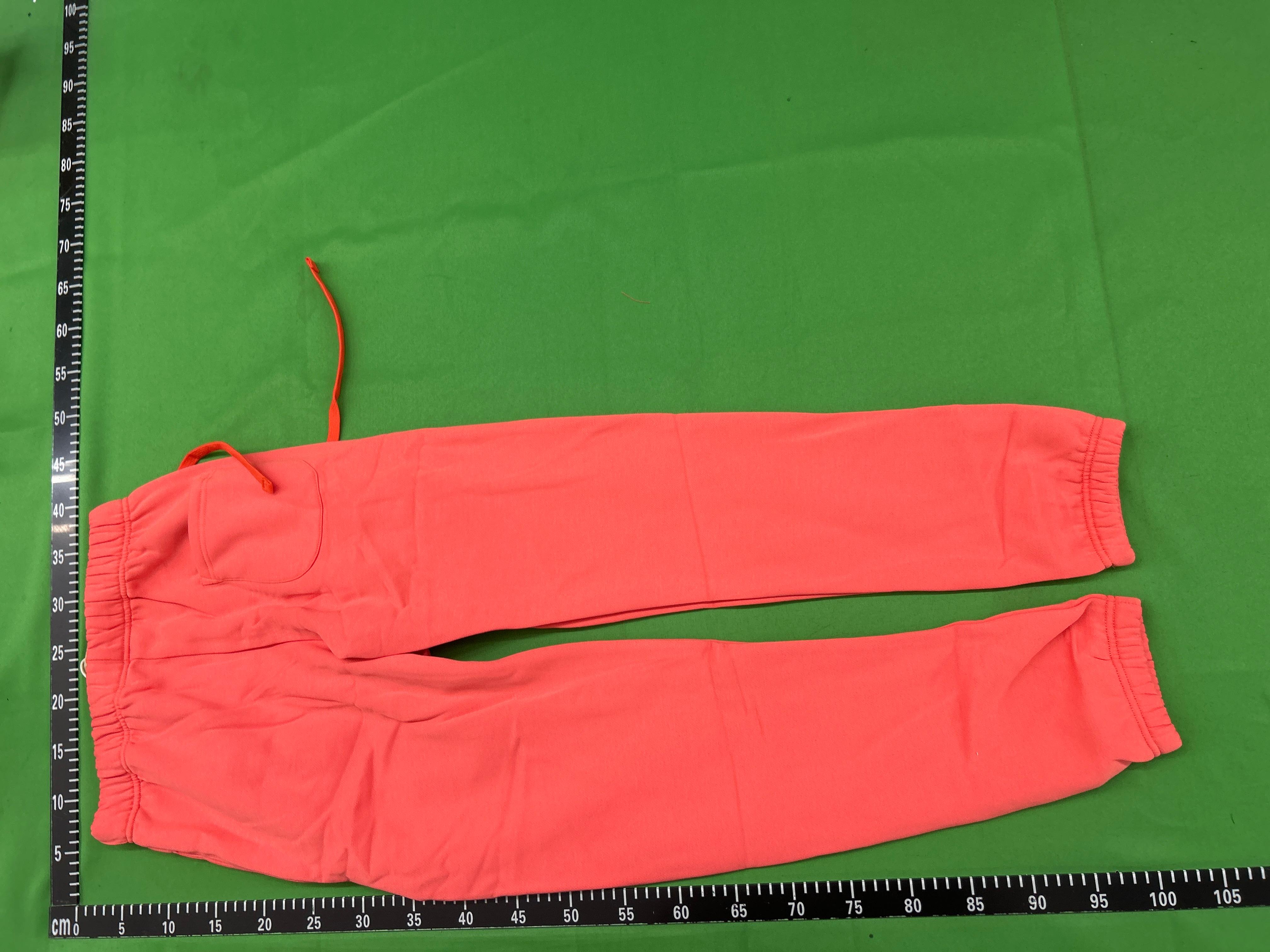 Foto QC 1 de Fear of God Essentials Sweatpants Flocked Logo Orange
