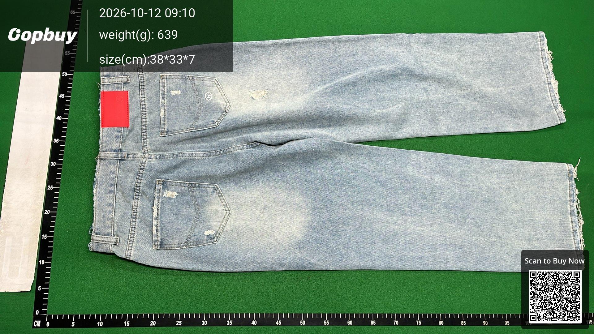 Foto QC 7 de Revenge The Denim Jeans Distressed Washed Black