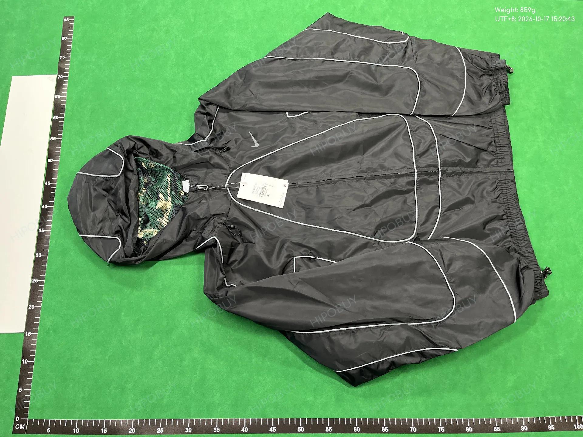 Foto QC 2 de Corteiz Nike NRG Reflective Tracksuit Set 2-Piece Black