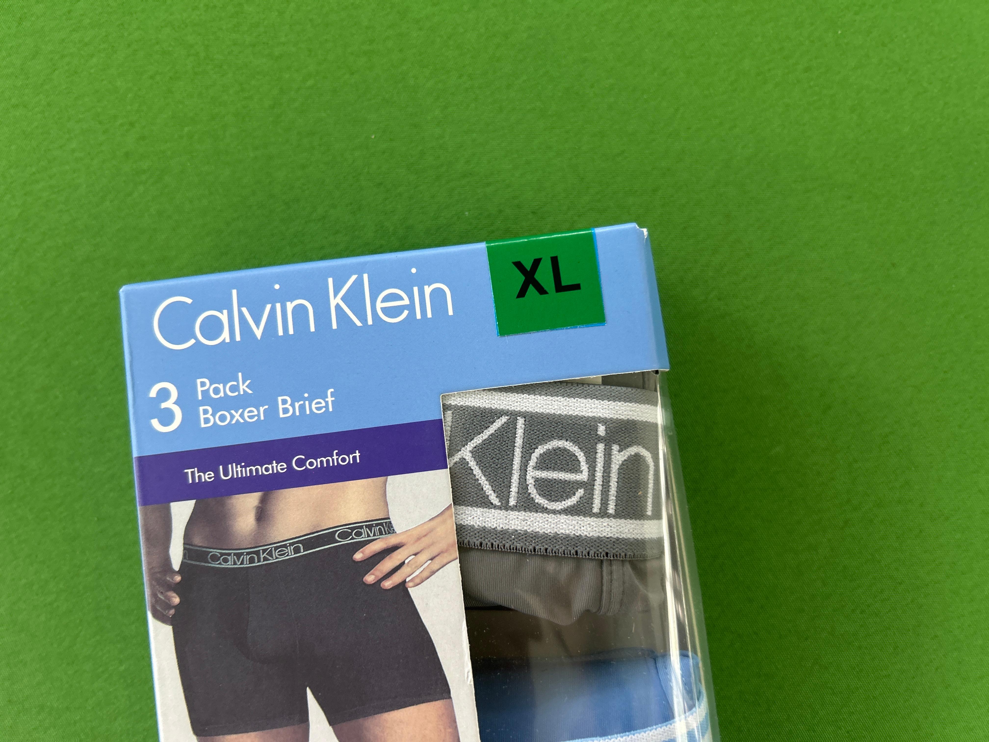 Foto QC 6 de Calvin Klein Underwear Bamboo Viscose Boxer Briefs 3-Pack Black Grey Blue